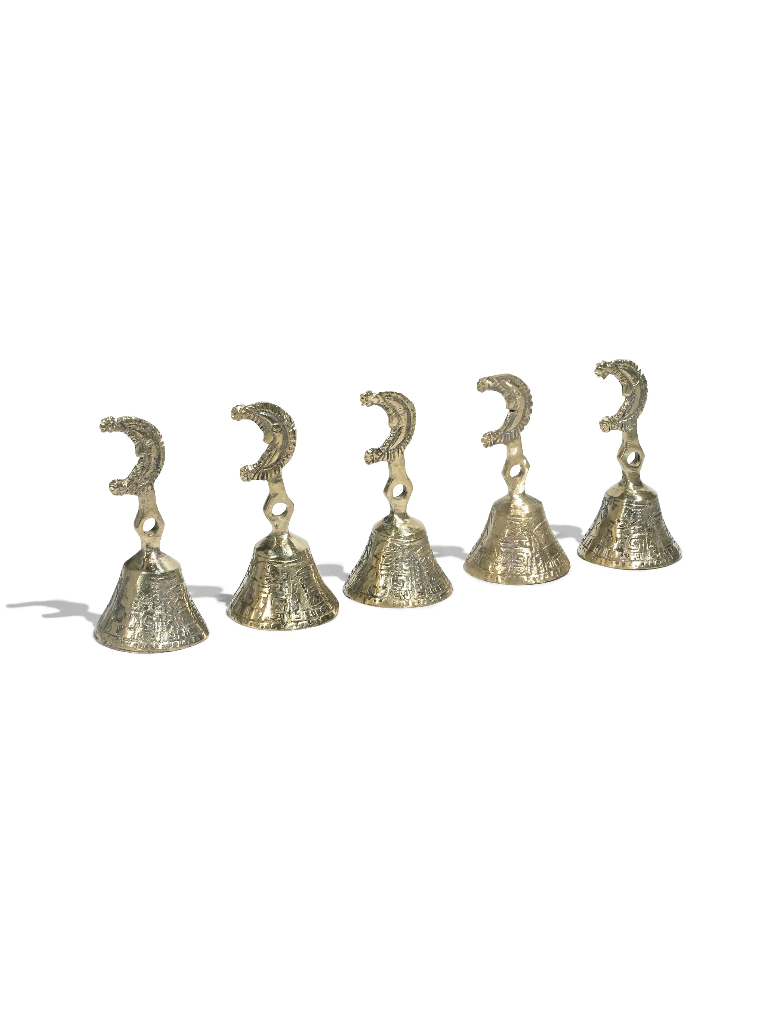 Peruvian Brass Bell Moon - Image 2