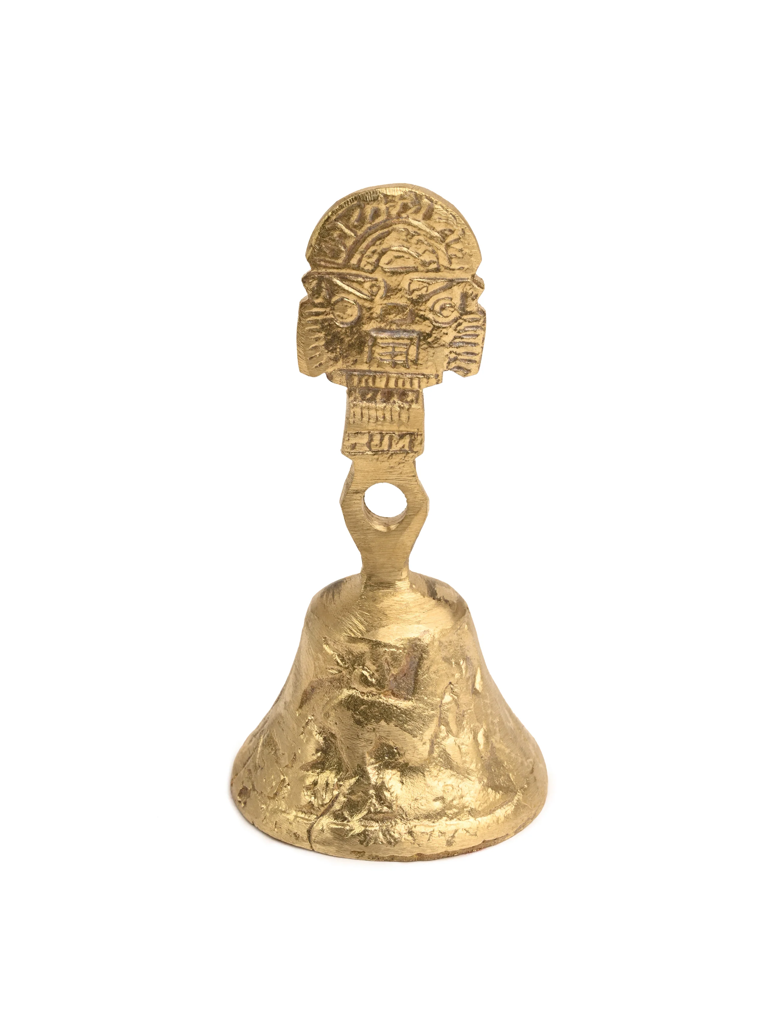 Peruvian Brass Bell Tumi - Image 4