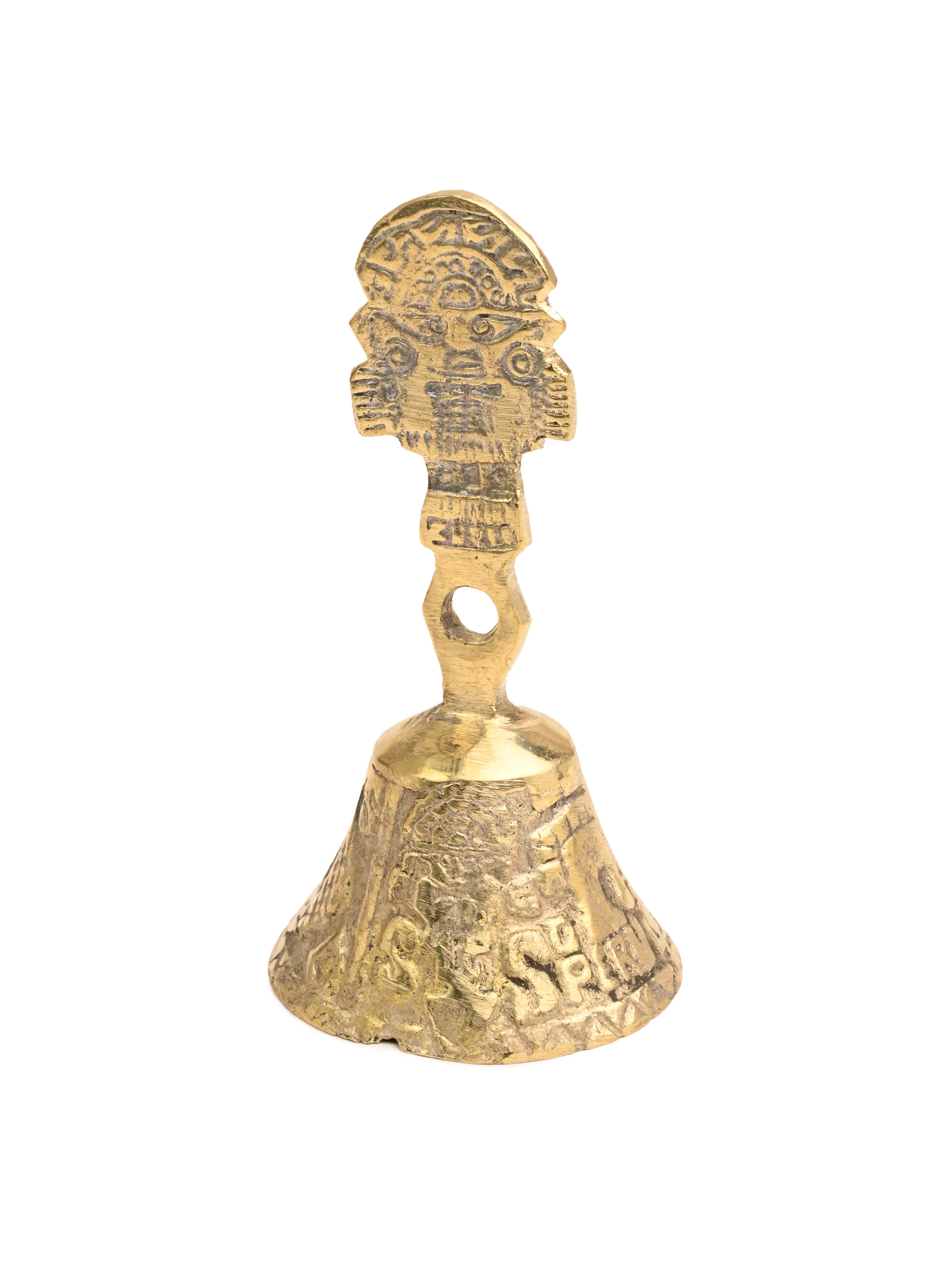 Peruvian Brass Bell Tumi - Image 5