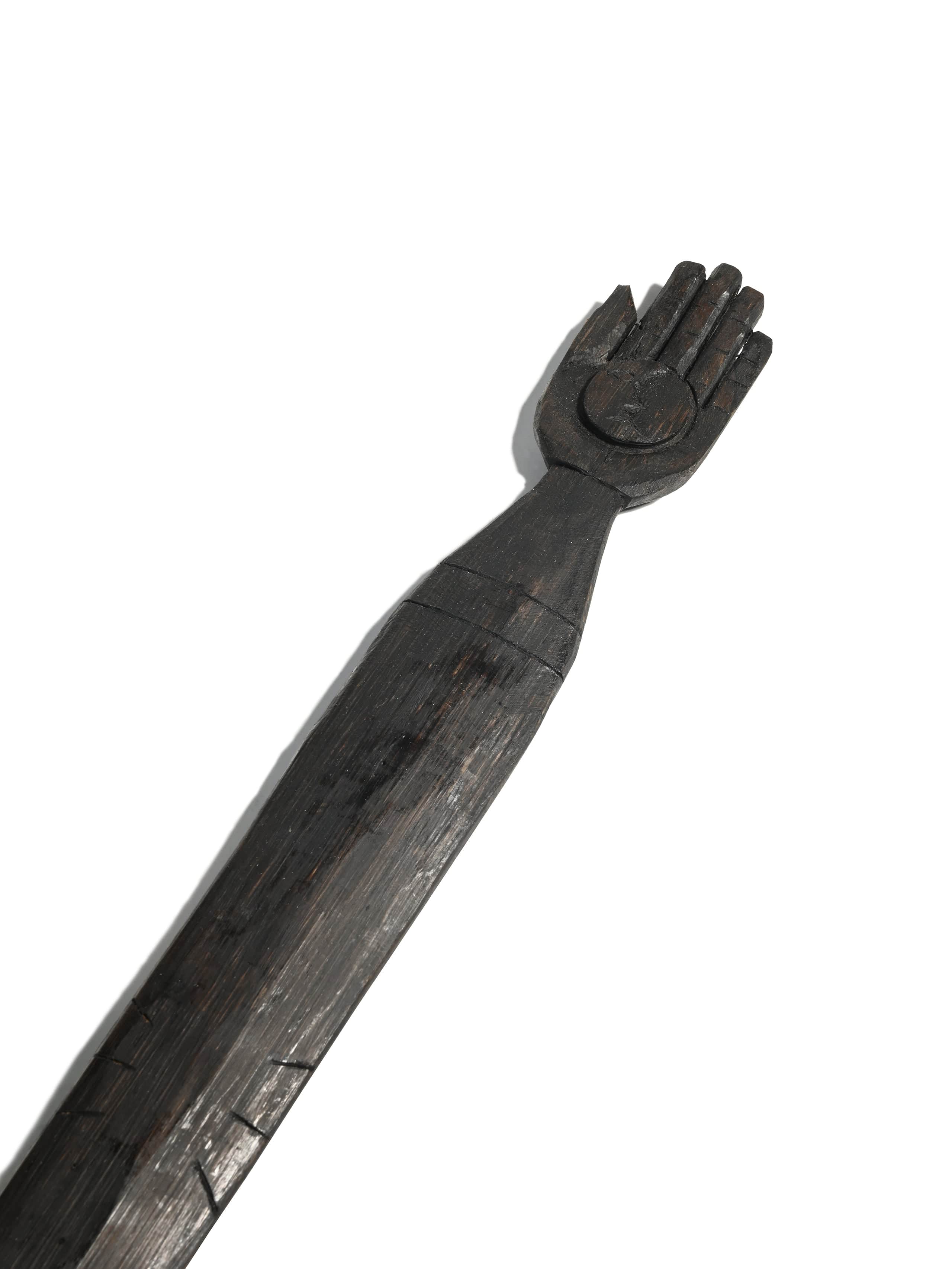 Peruvian Ceremonial Chonta Wood Staff - 19 inch - Image 11