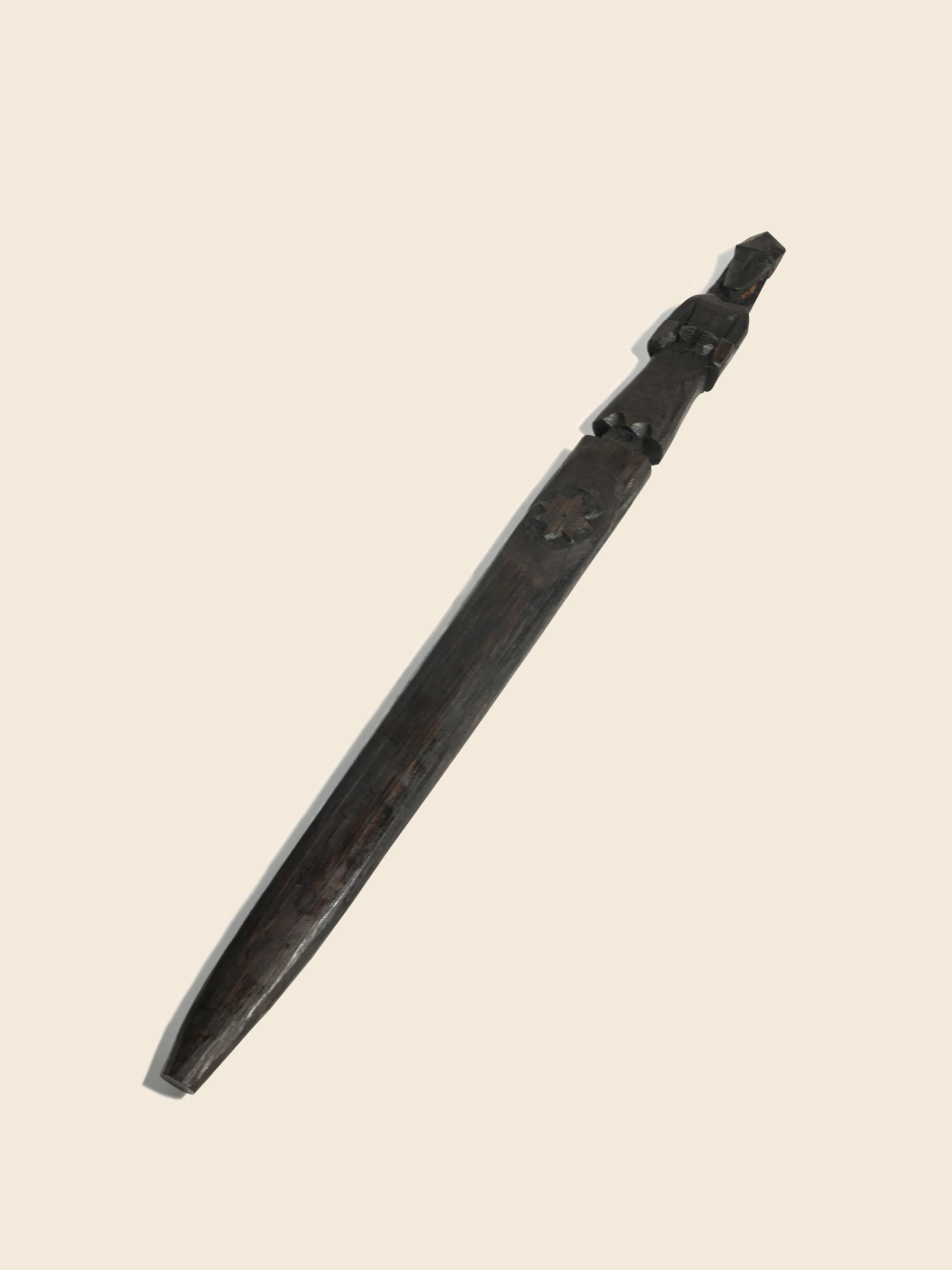 Peruvian Ceremonial Chonta Wood Staff - 19 inch - Image 13