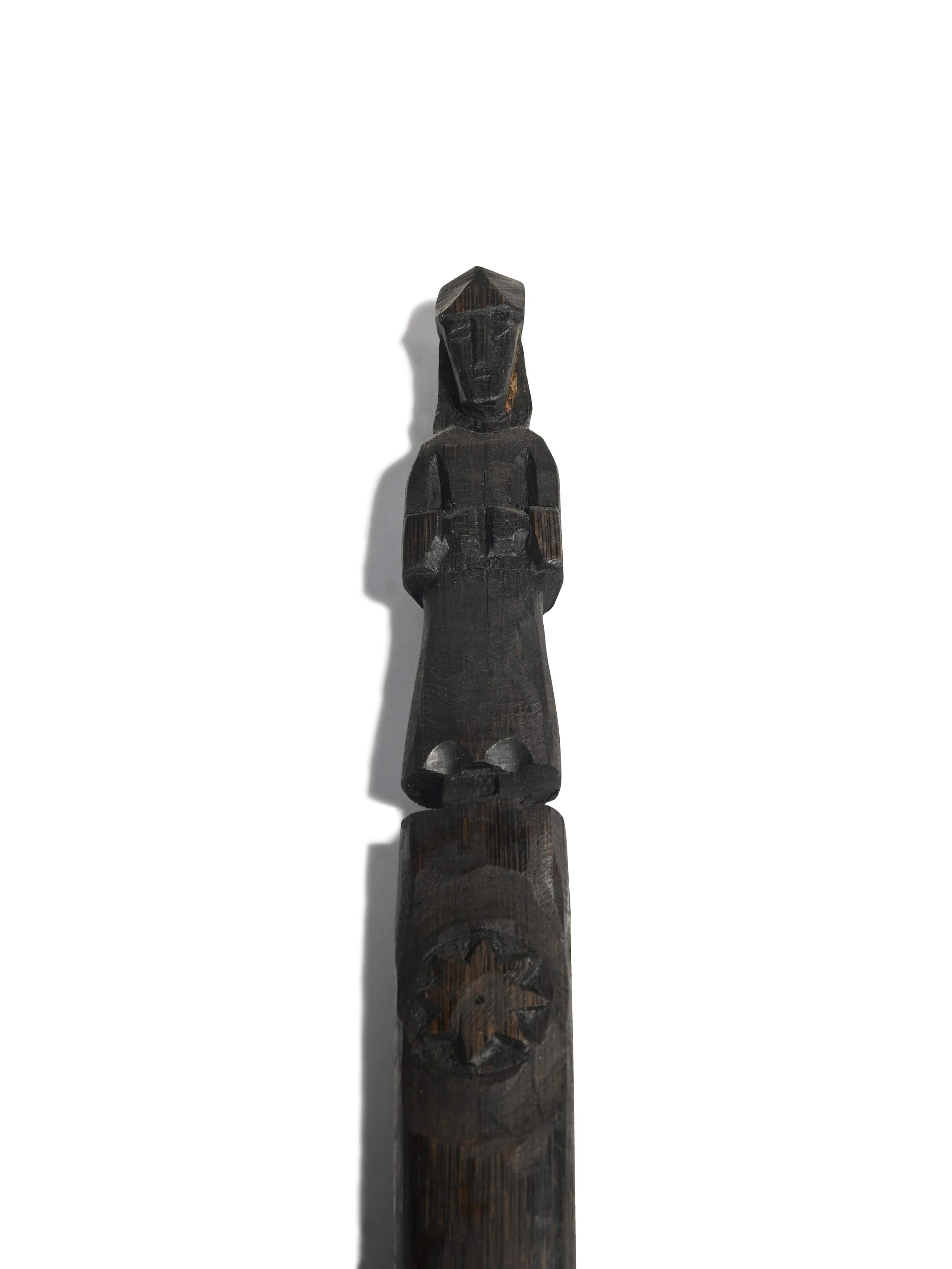 Peruvian Ceremonial Chonta Wood Staff - 19 inch - Image 14