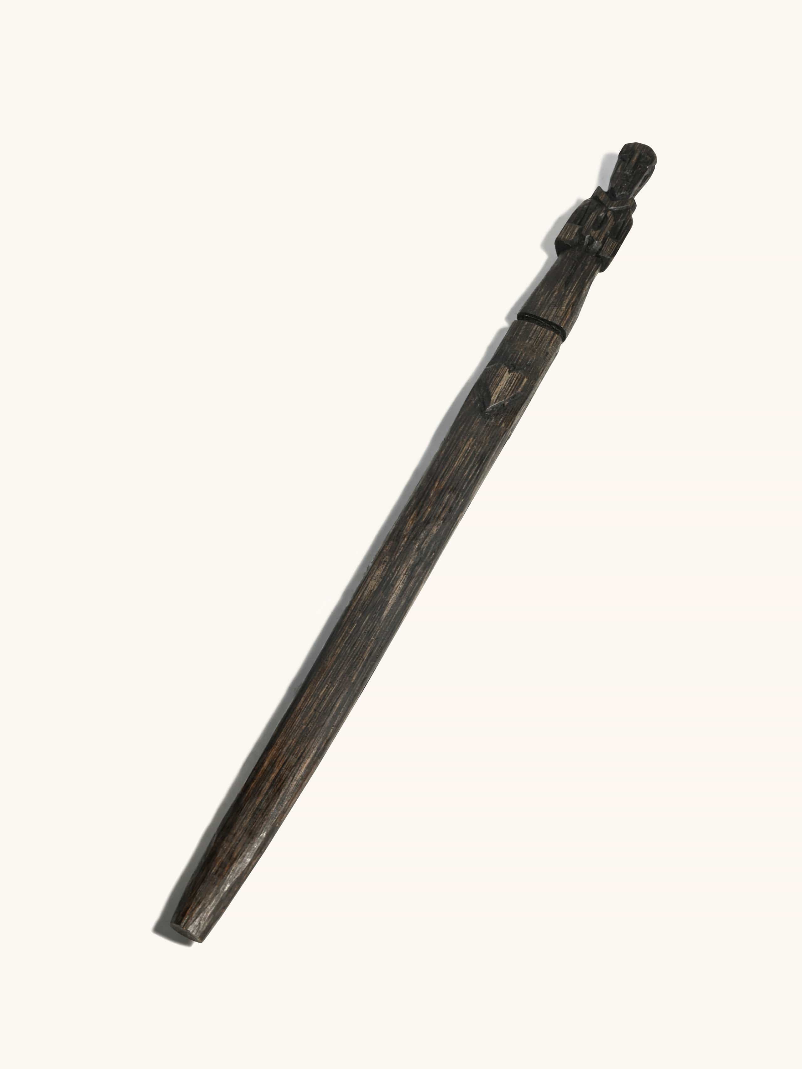 Peruvian Ceremonial Chonta Wood Staff - 19 inch - Image 15