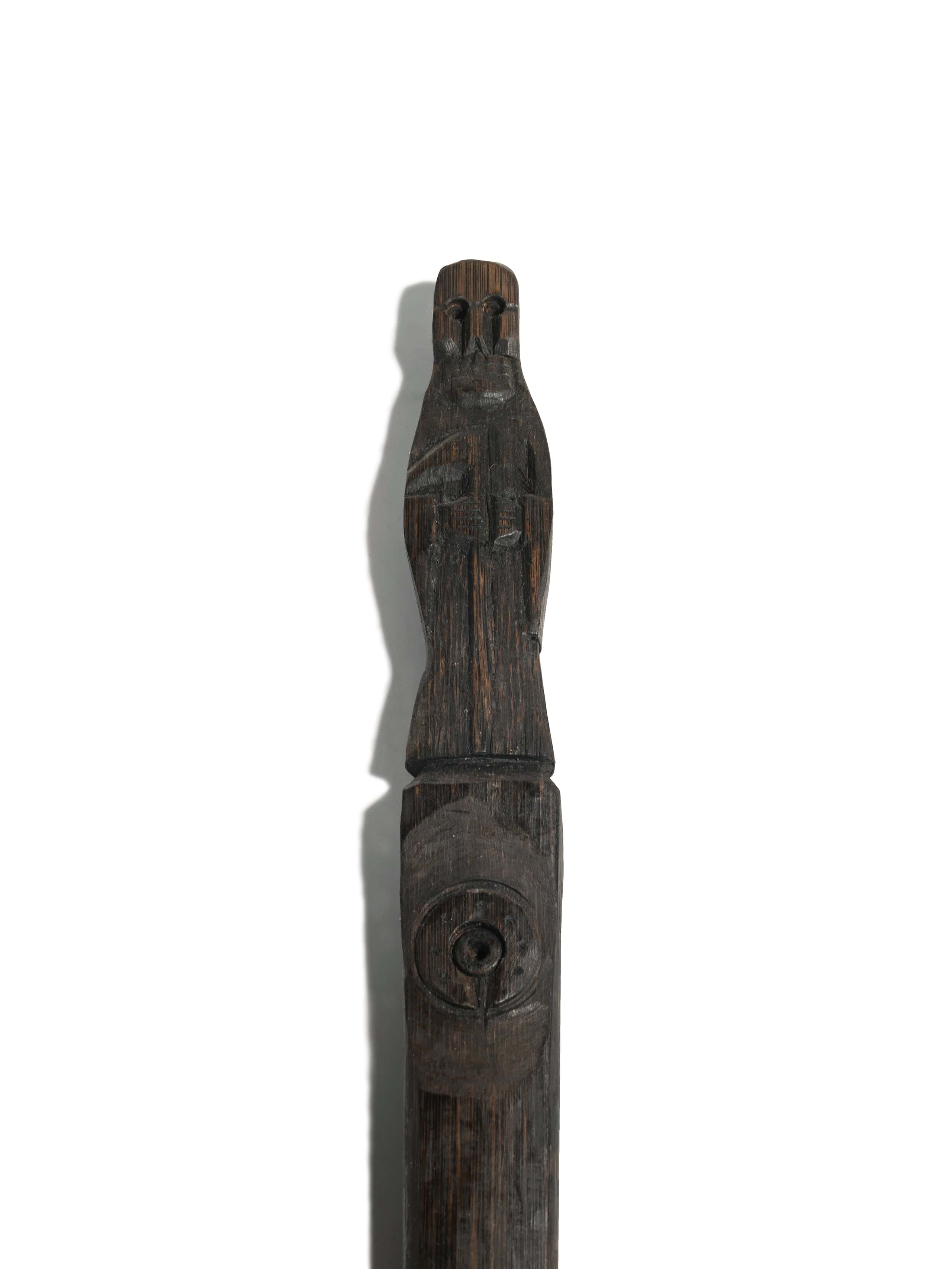 Peruvian Ceremonial Chonta Wood Staff - 19 inch - Image 19