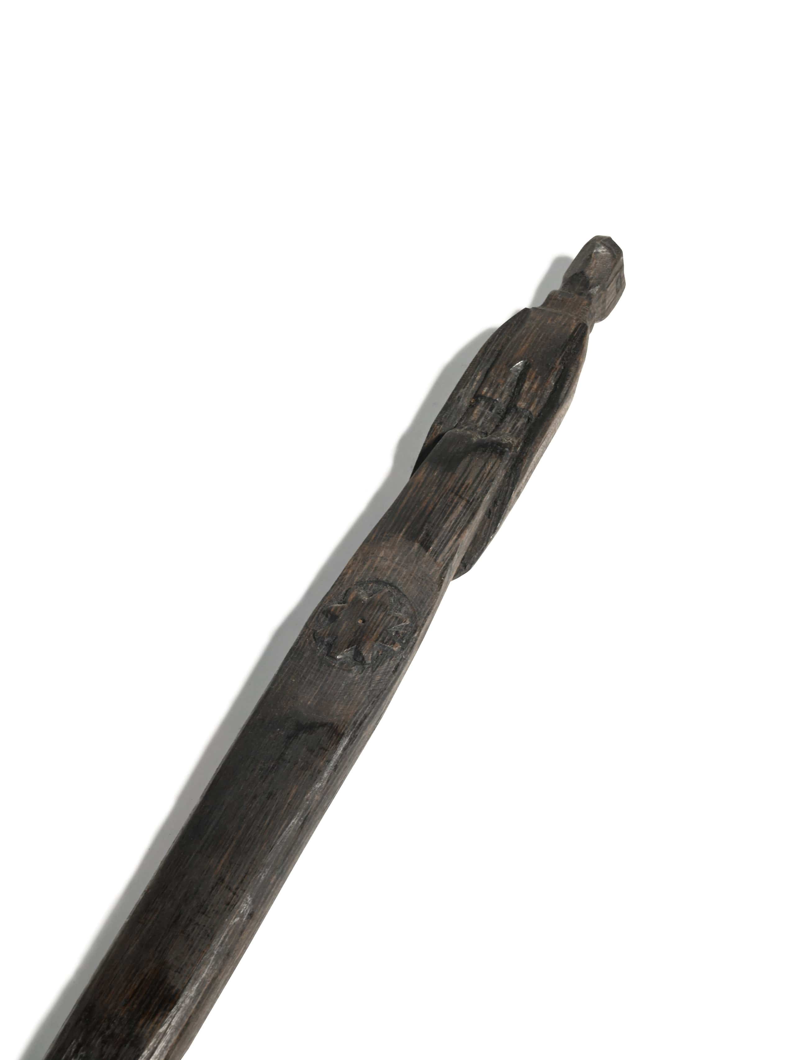 Peruvian Ceremonial Chonta Wood Staff - 19 inch - Image 21