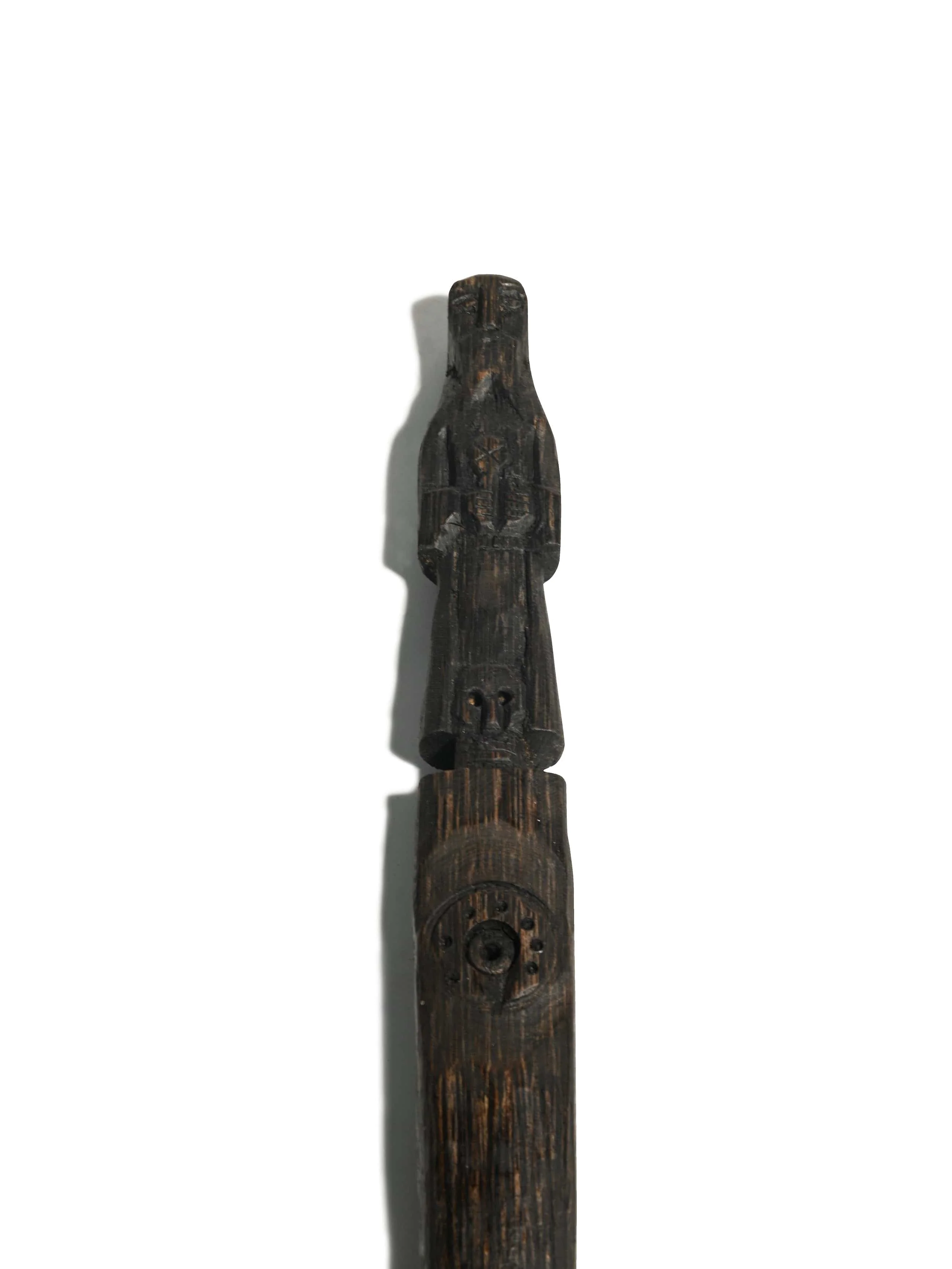 Peruvian Ceremonial Chonta Wood Staff - 19 inch - Image 24