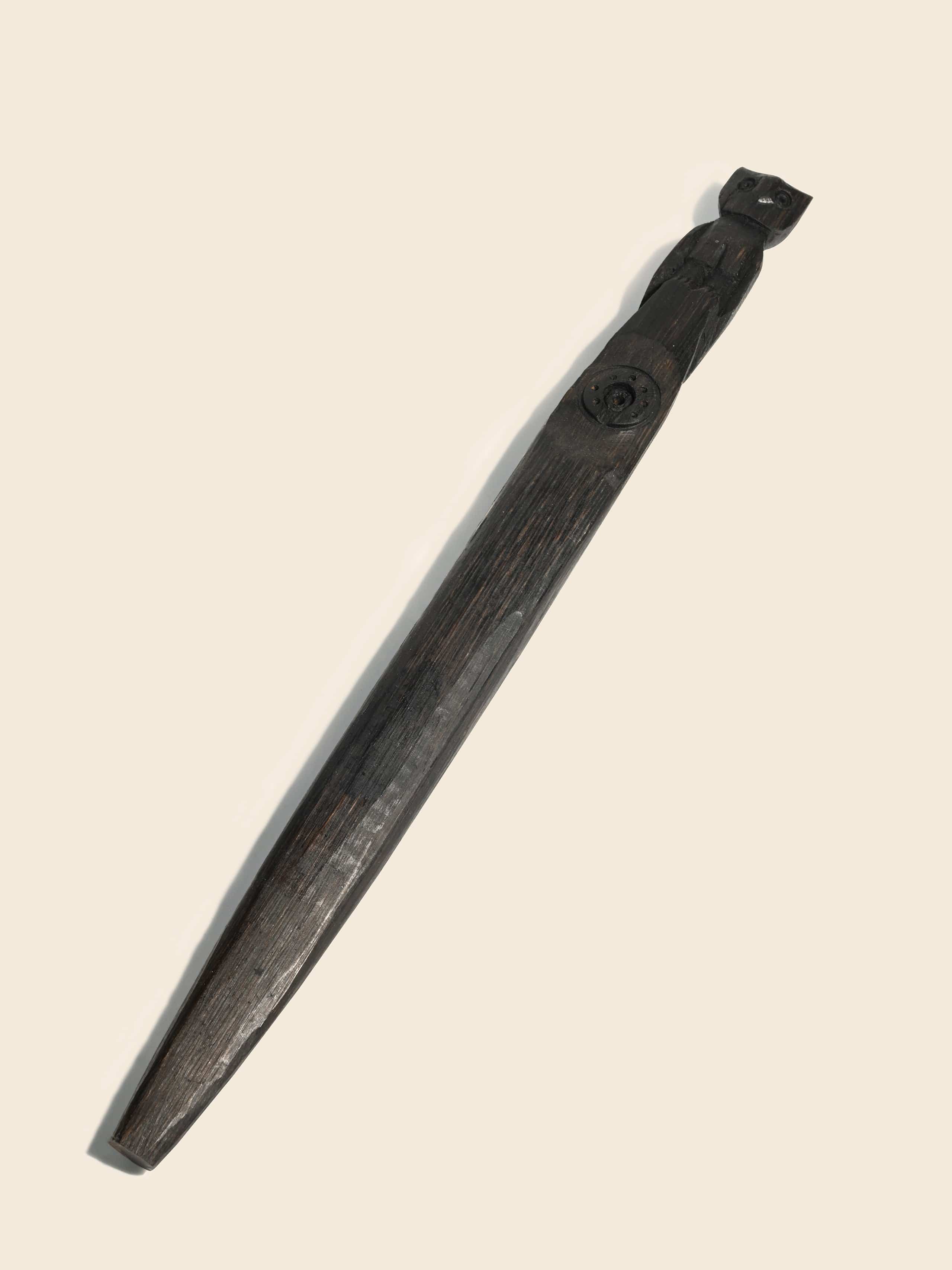 Peruvian Ceremonial Chonta Wood Staff - 19 inch - Image 26