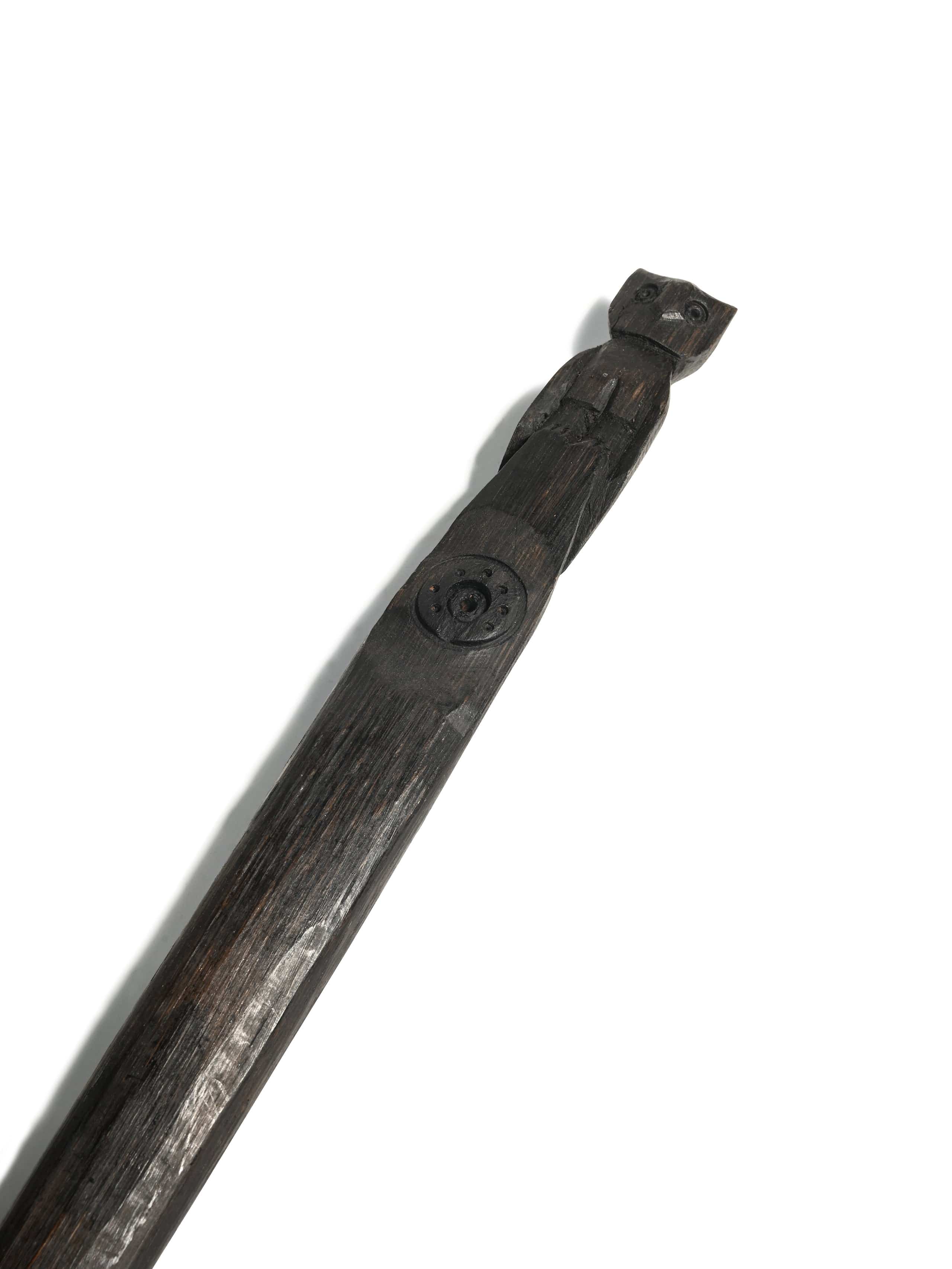 Peruvian Ceremonial Chonta Wood Staff - 19 inch - Image 28