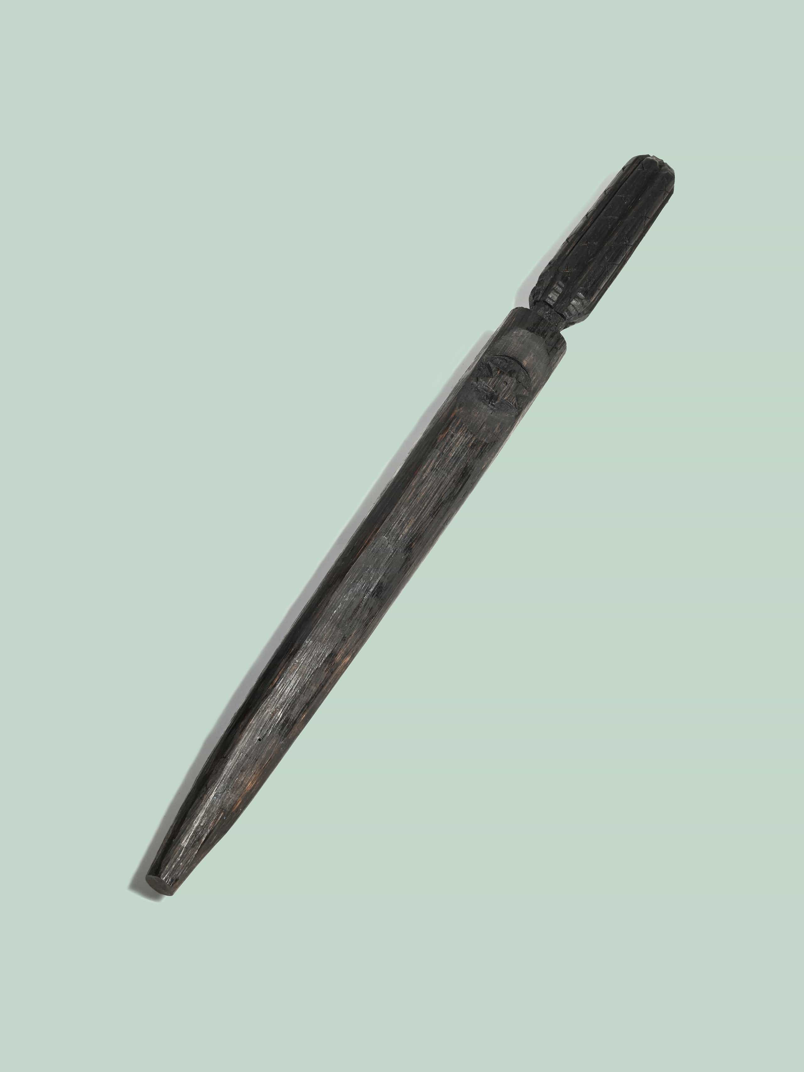 Peruvian Ceremonial Chonta Wood Staff - 19 inch - Image 29