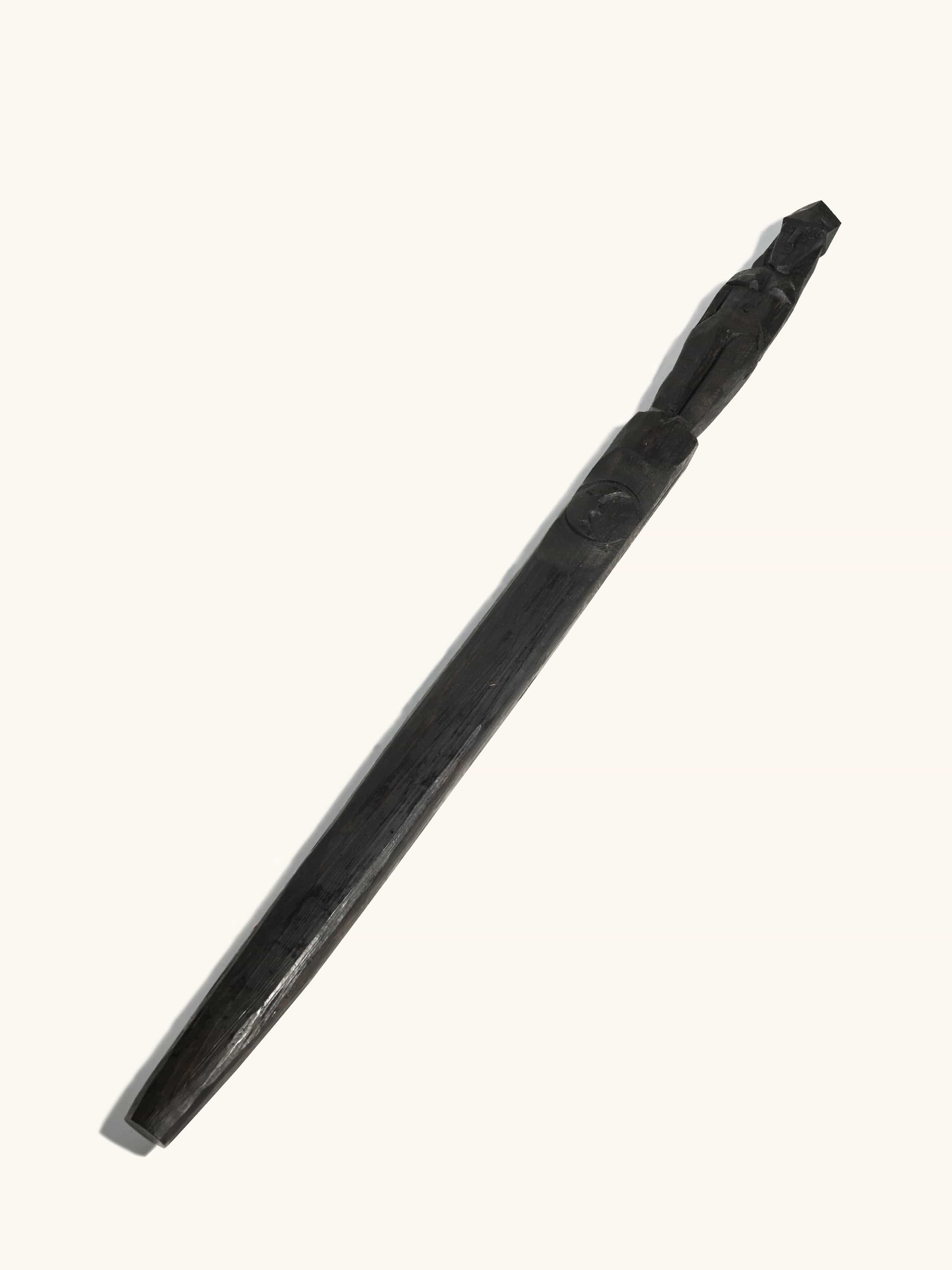 Peruvian Ceremonial Chonta Wood Staff - 19 inch - Image 9