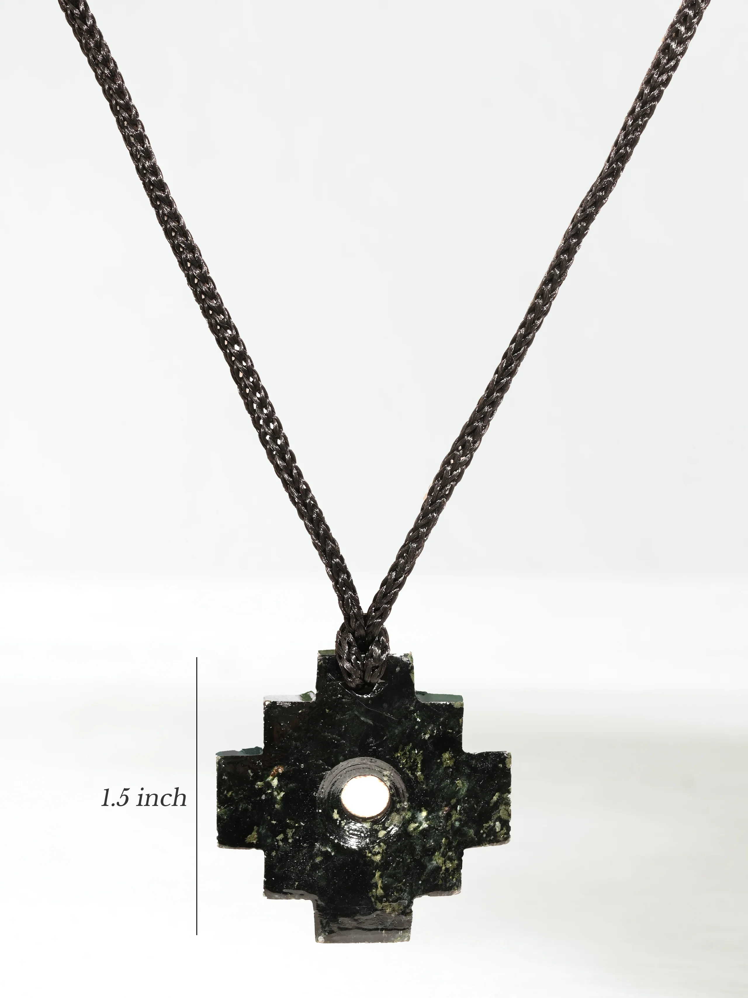 Peruvian Chakana Necklace - Machu Picchu Stone - Image 11
