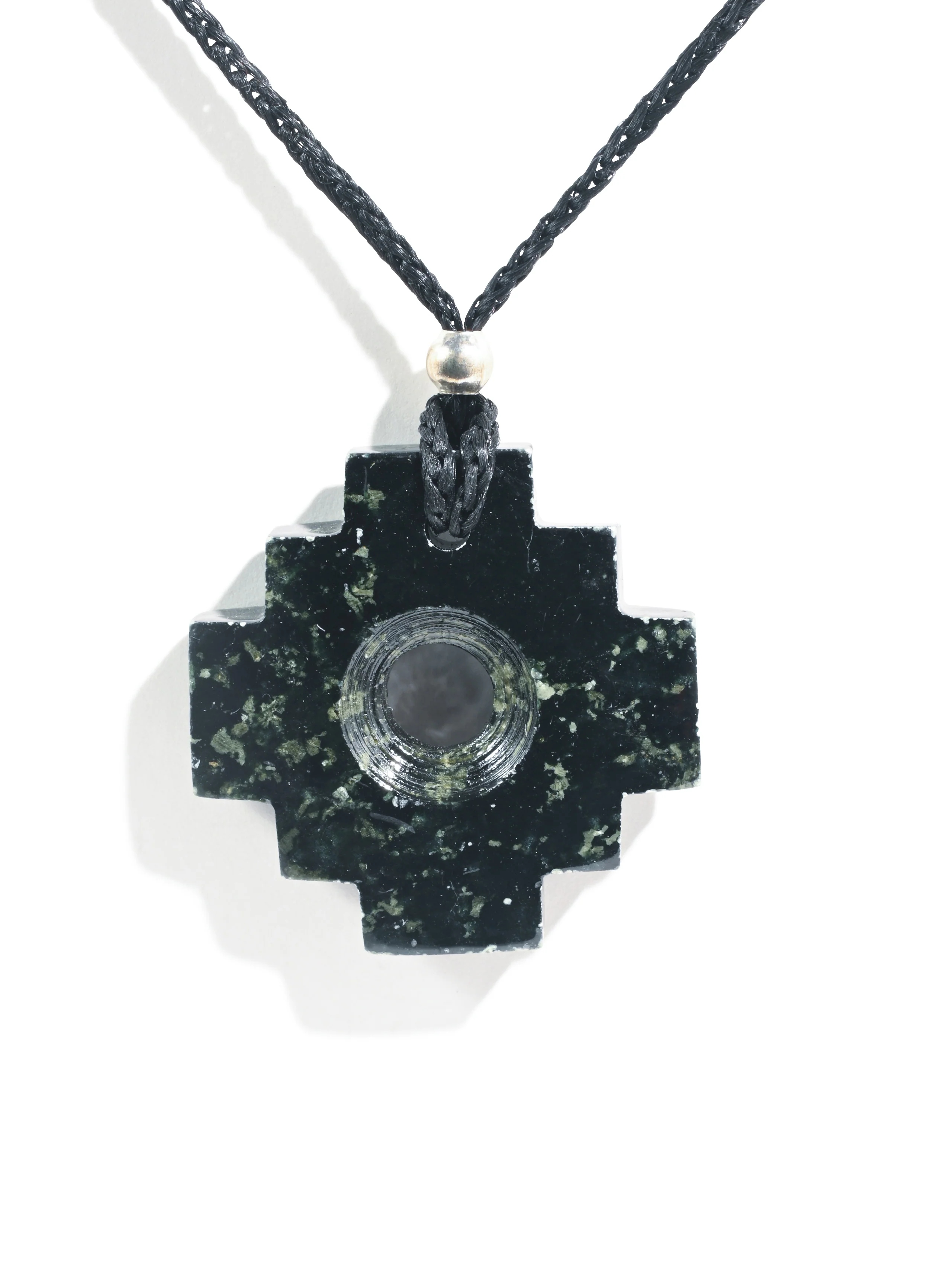 Peruvian Chakana Necklace - Machu Picchu Stone - Image 2