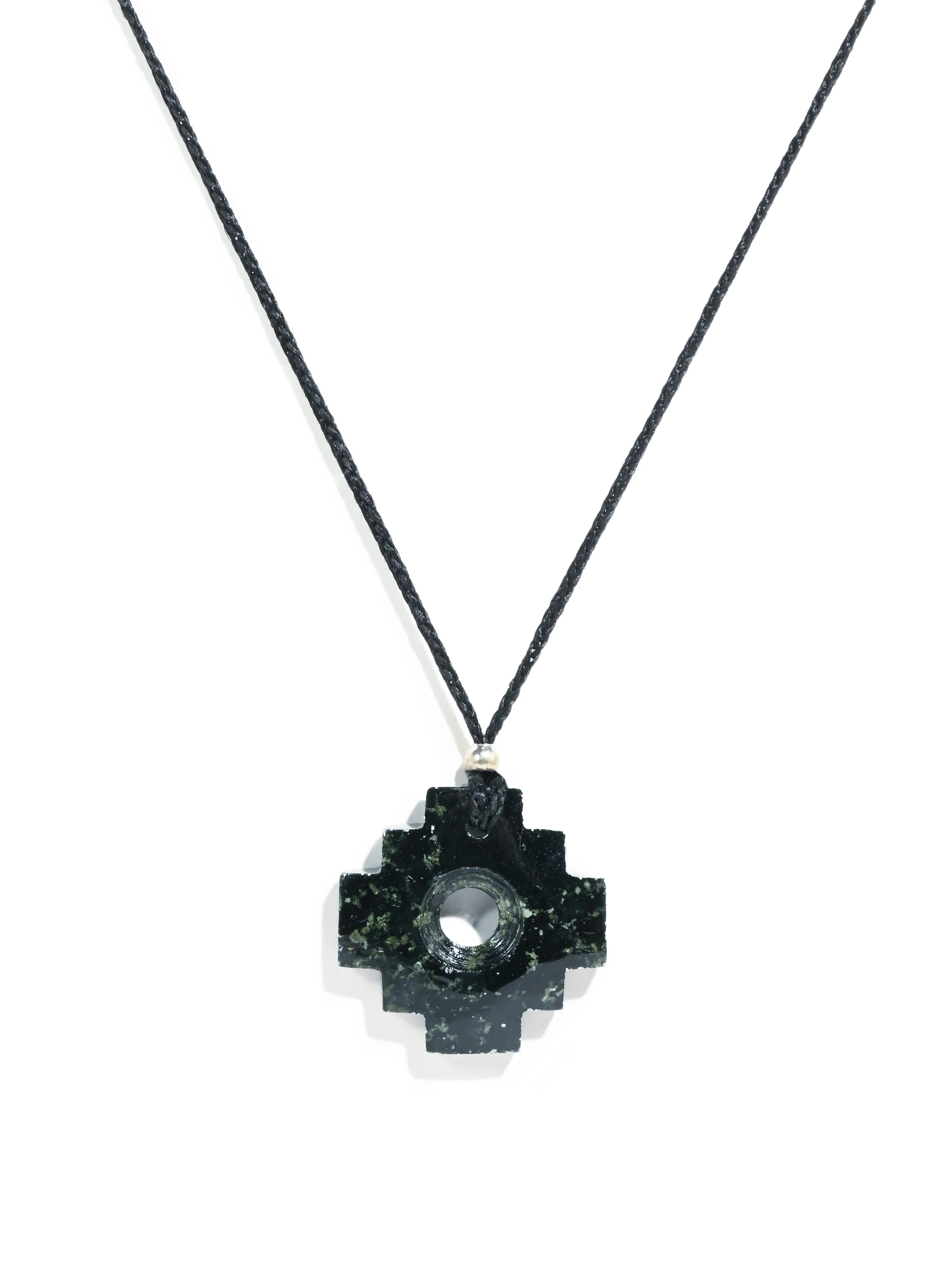 Peruvian Chakana Necklace - Machu Picchu Stone - Image 4