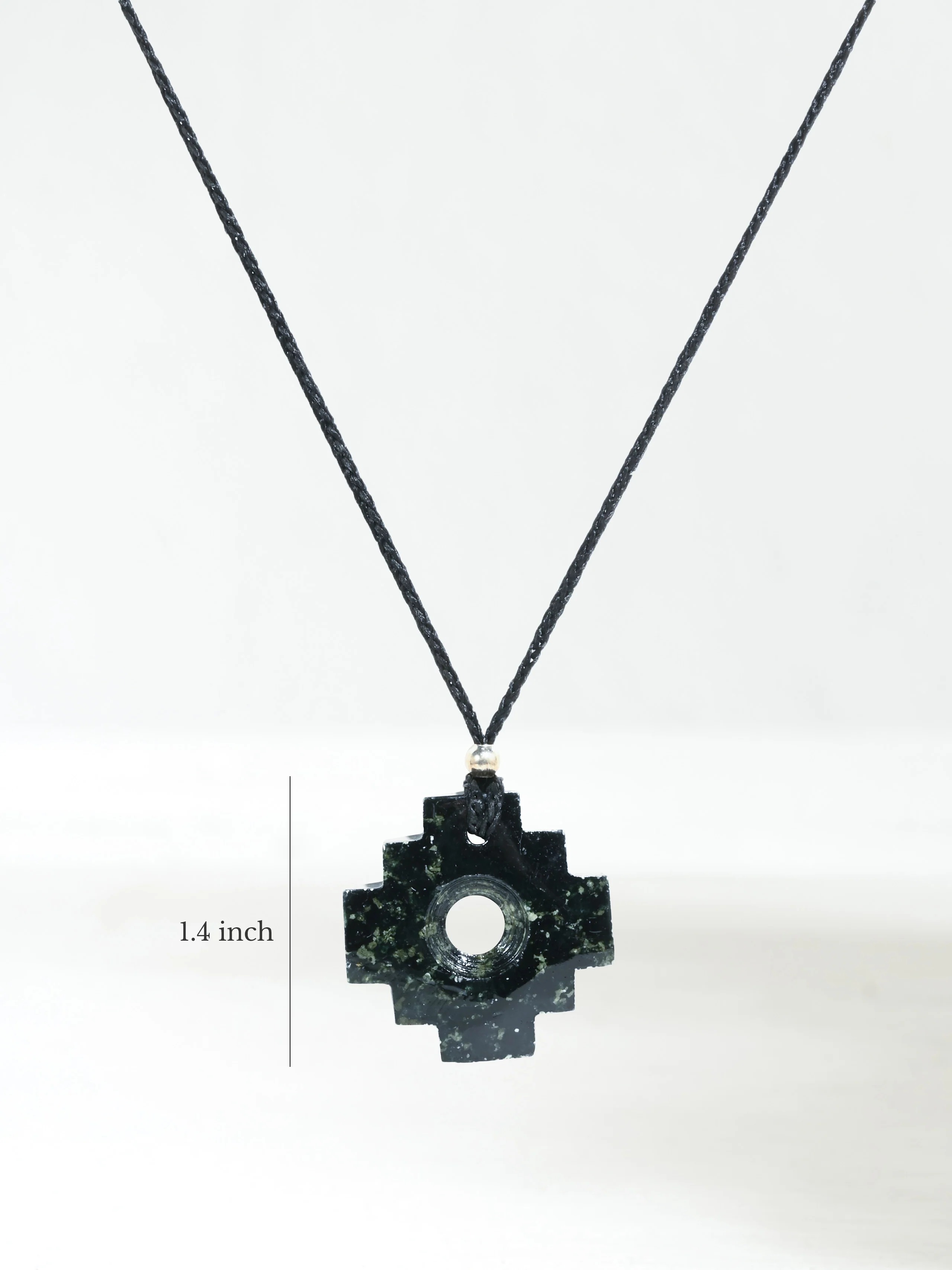 Peruvian Chakana Necklace - Machu Picchu Stone - Image 8