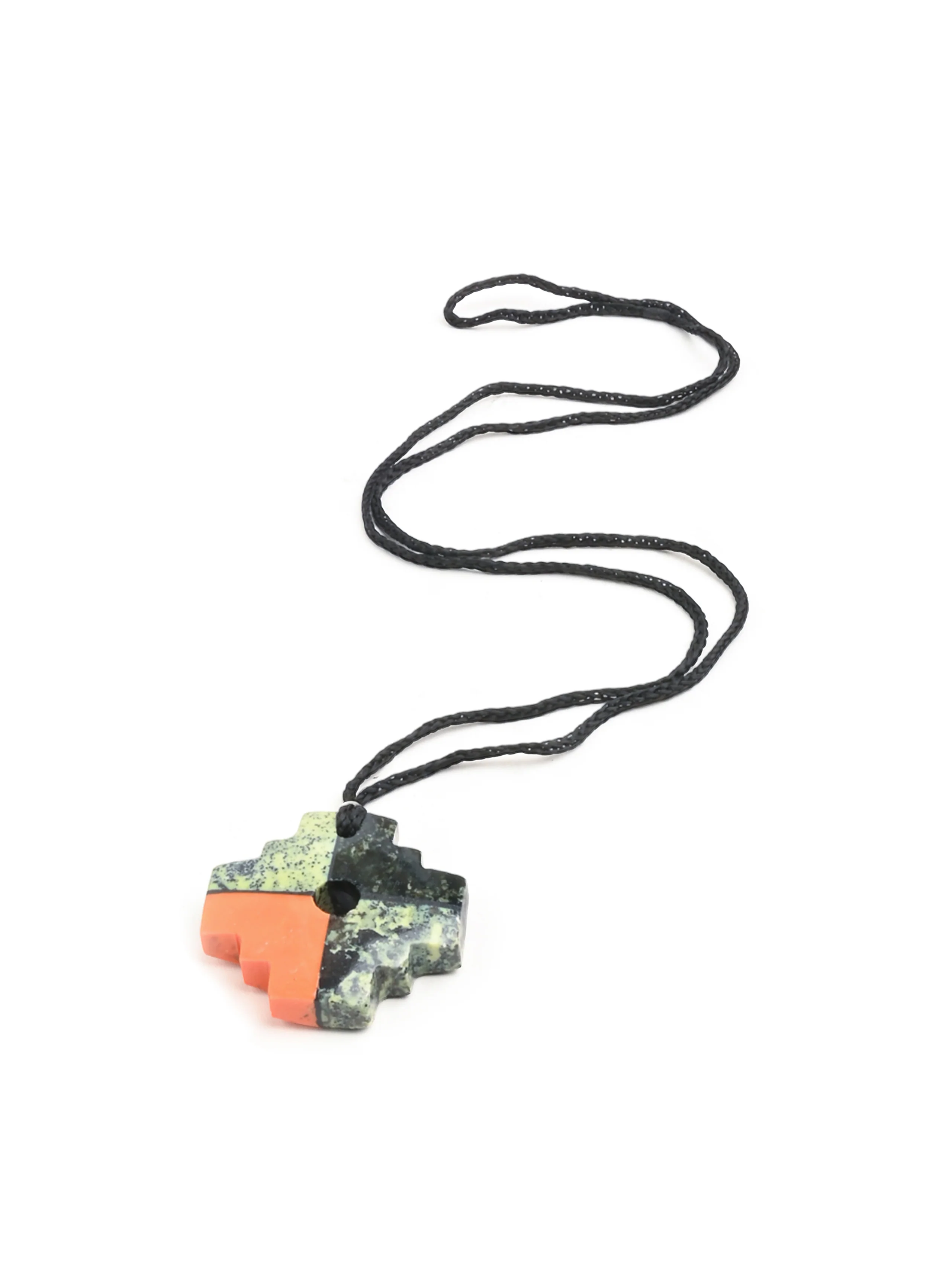 Peruvian Chakana Necklace - Four Color Stone - Image 31