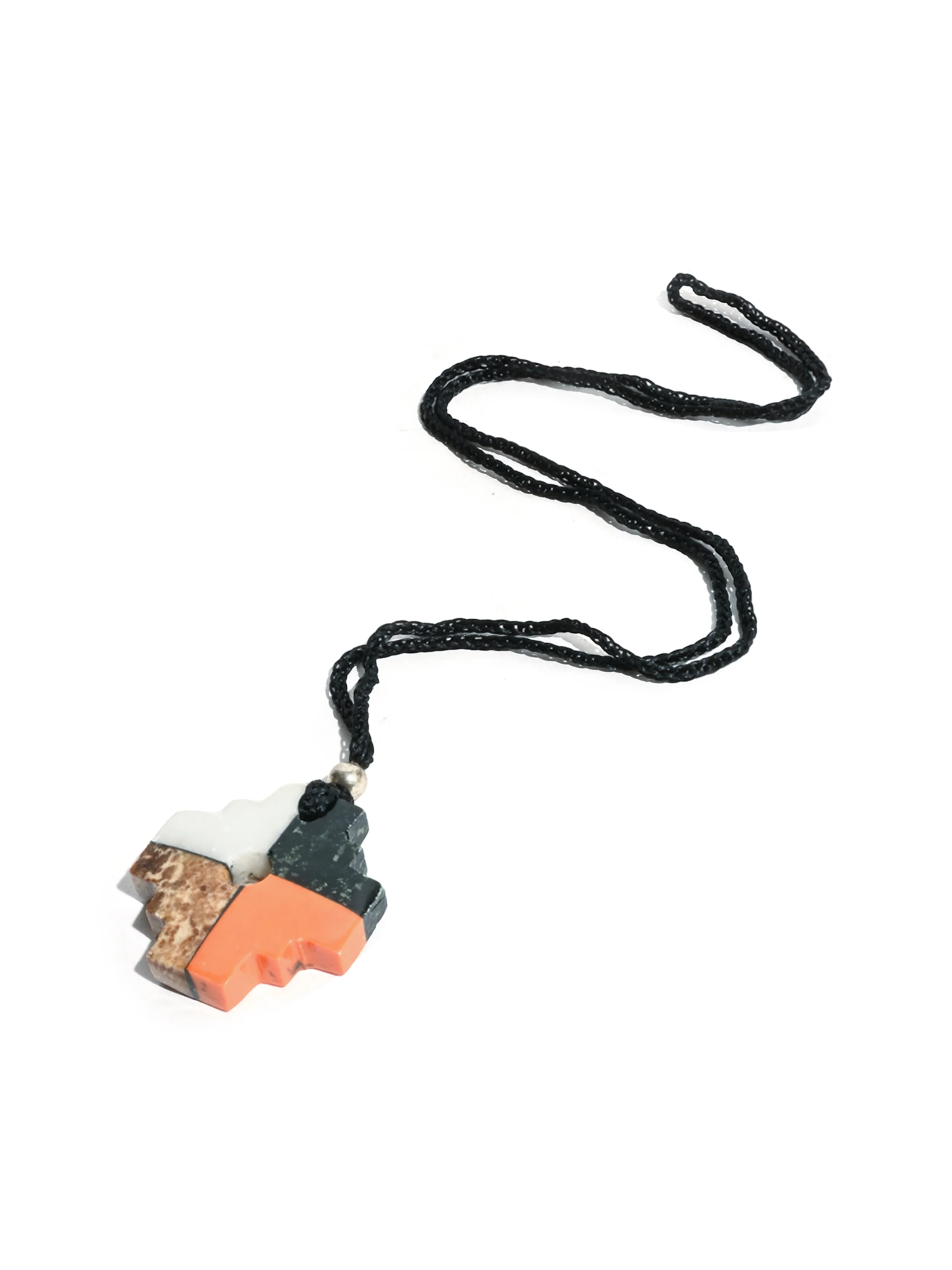 Peruvian Chakana Necklace - Four Color Stone - Image 33