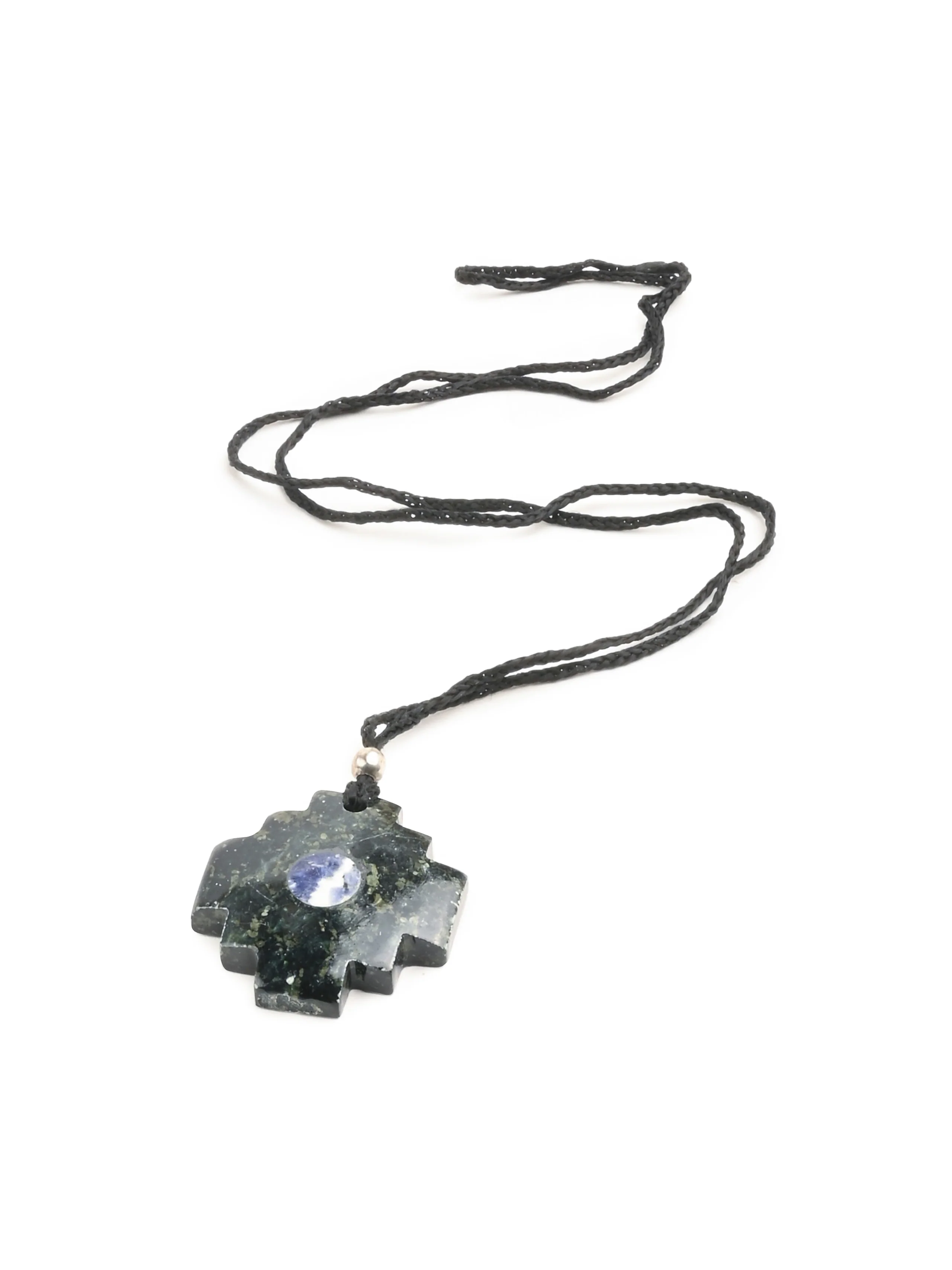 Peruvian Chakana Necklace with Center Stone - Image 10