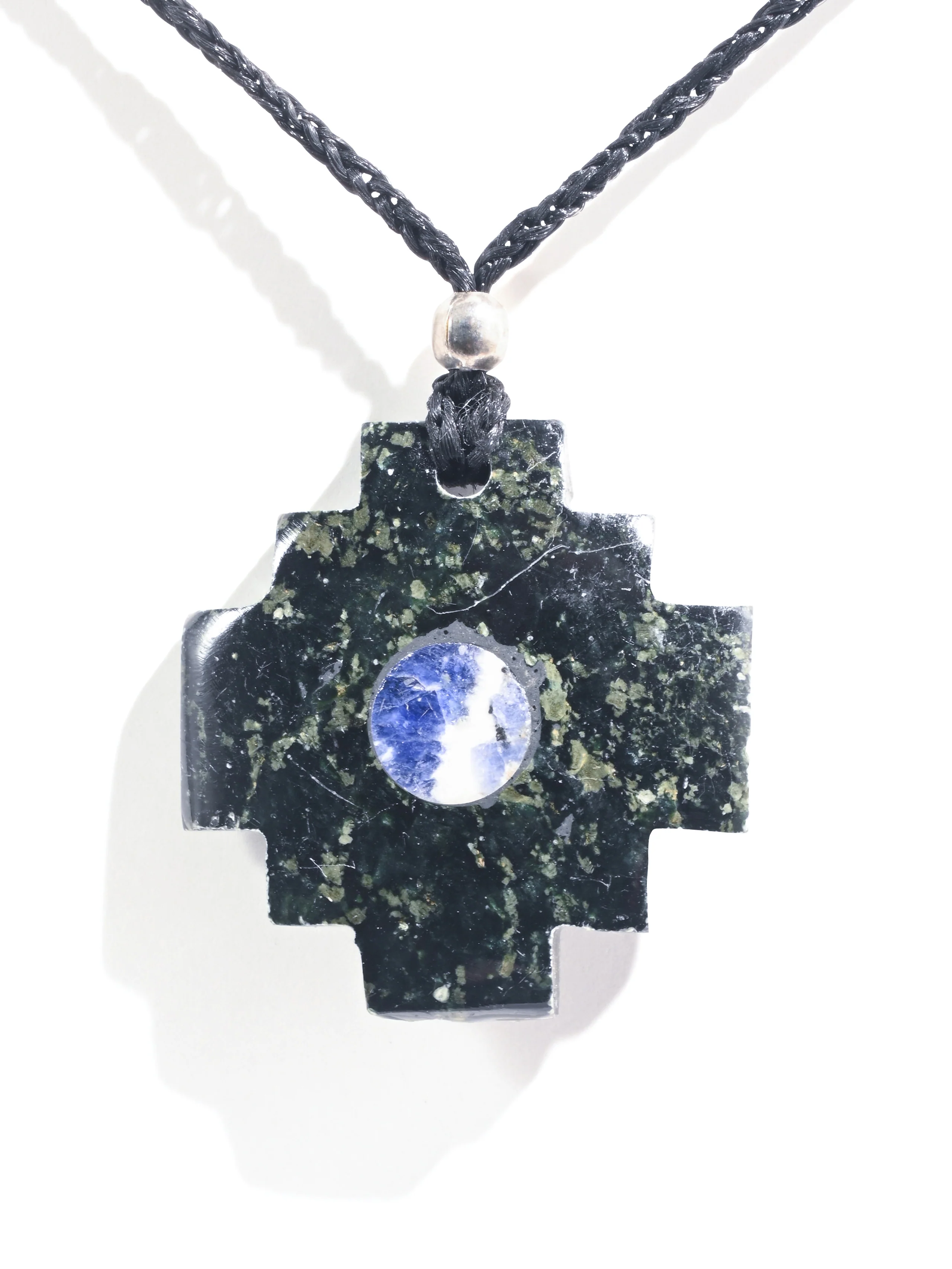 Peruvian Chakana Necklace with Center Stone - Image 11