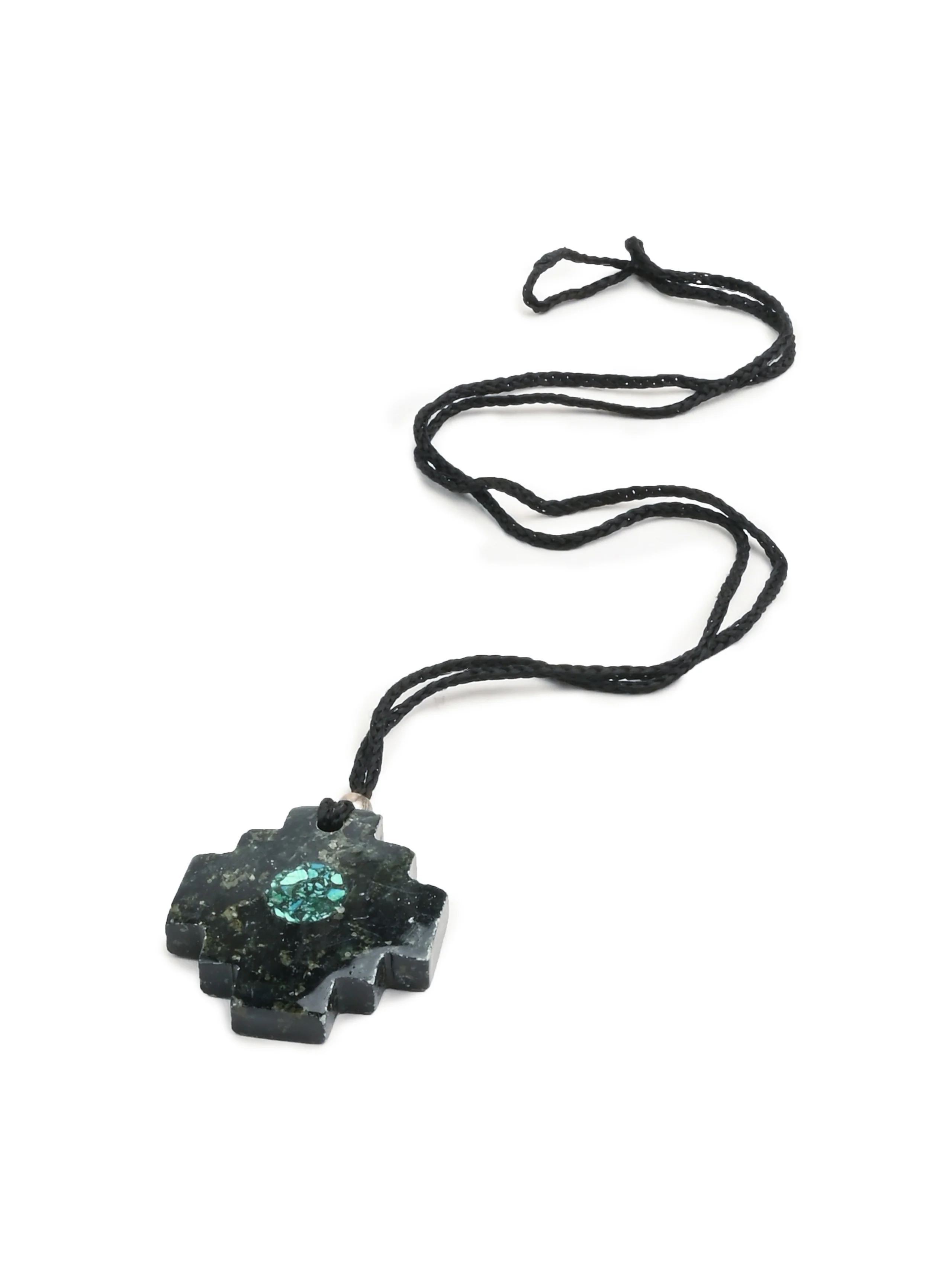 Peruvian Chakana Necklace with Center Stone - Image 14