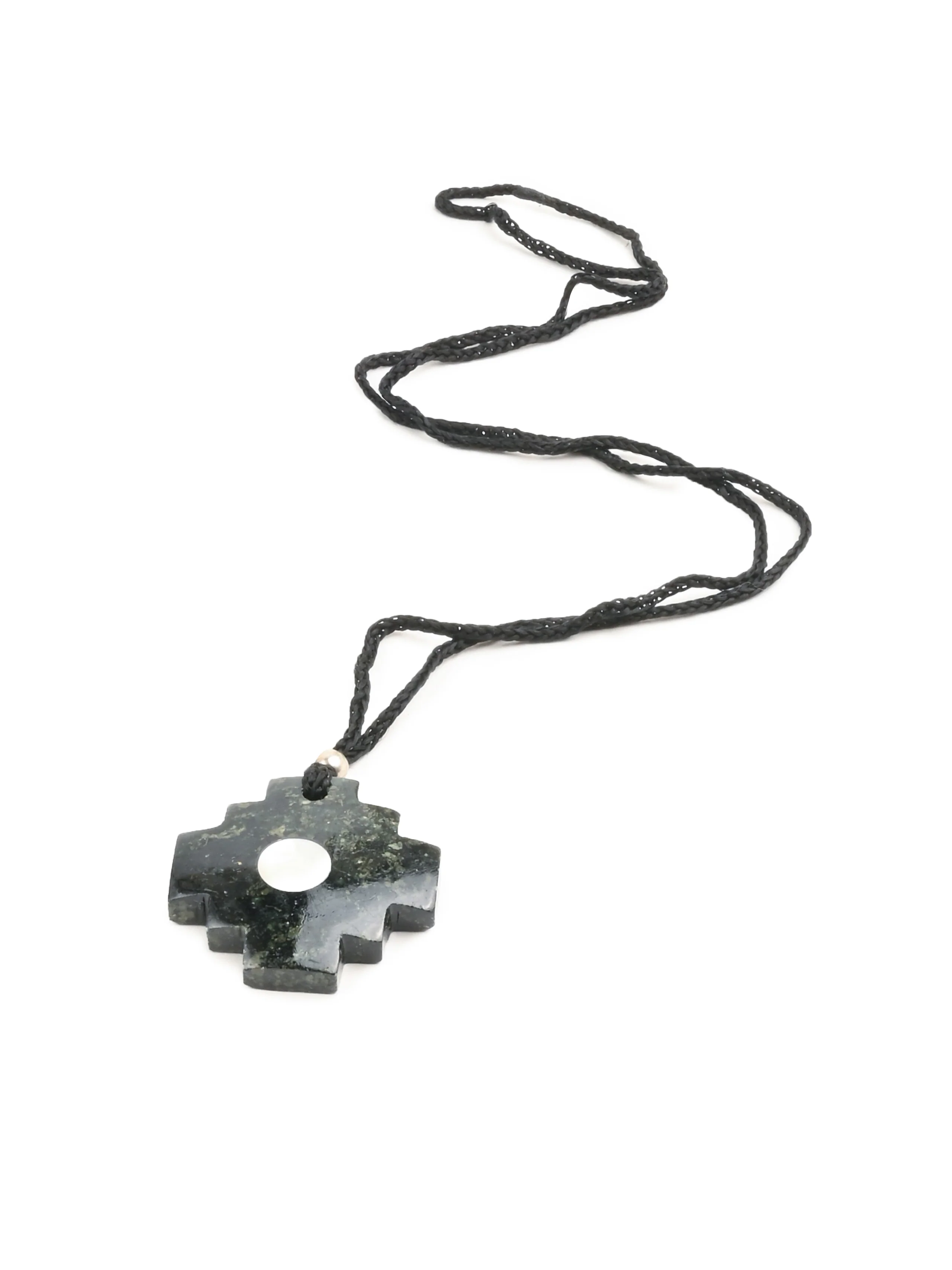 Peruvian Chakana Necklace with Center Stone - Image 15