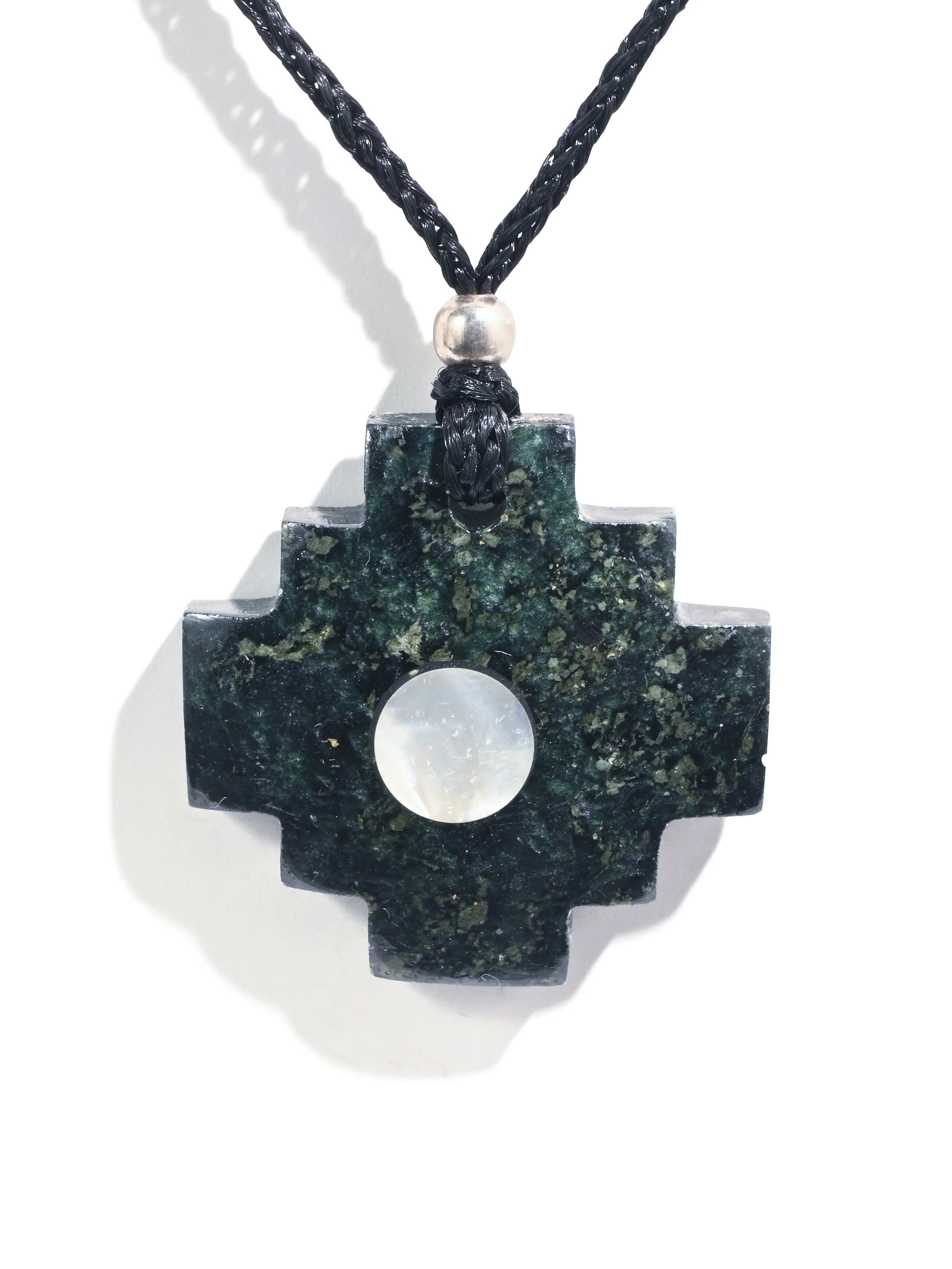Peruvian Chakana Necklace with Center Stone - Image 16