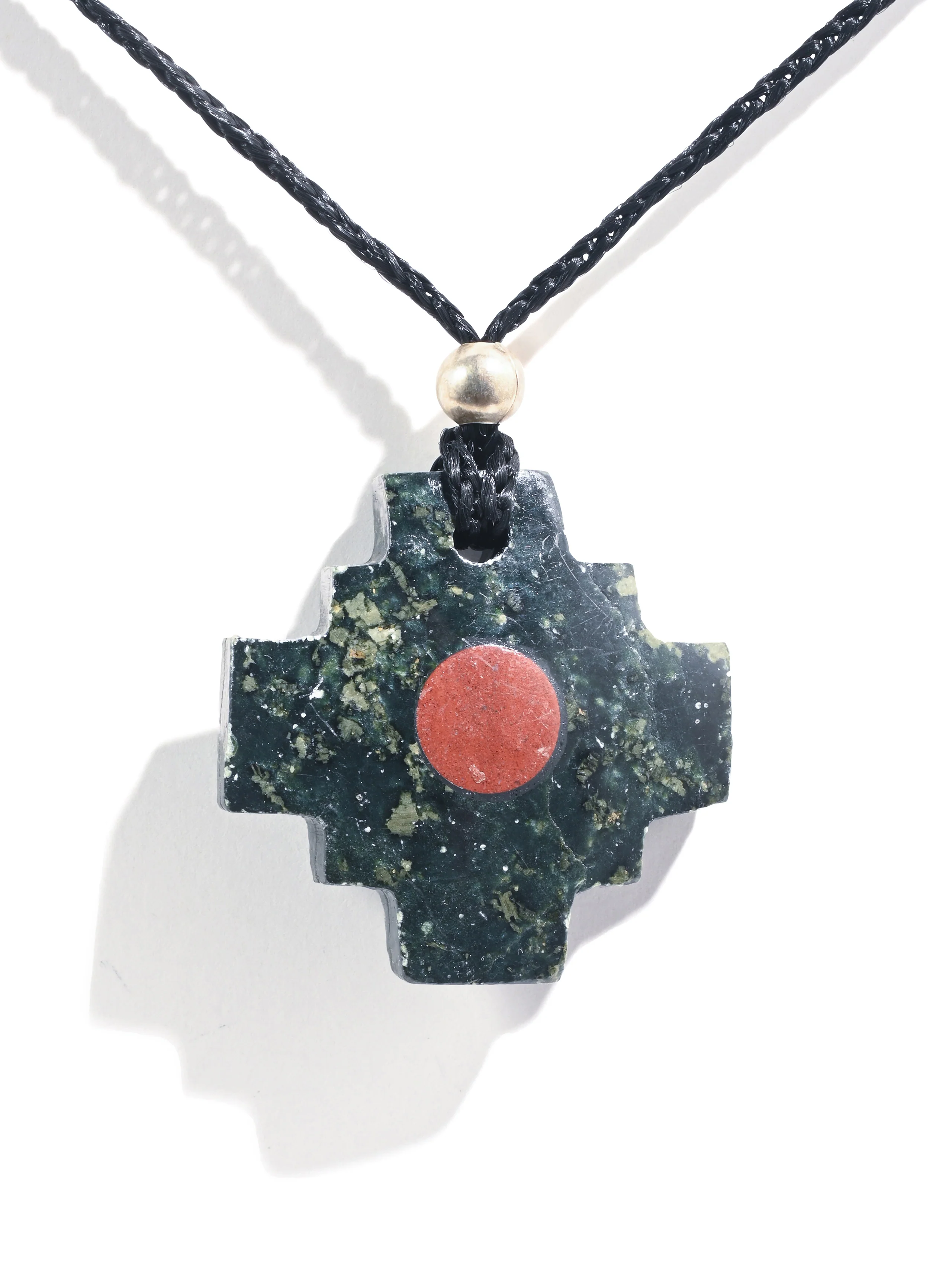 Peruvian Chakana Necklace with Center Stone - Image 18