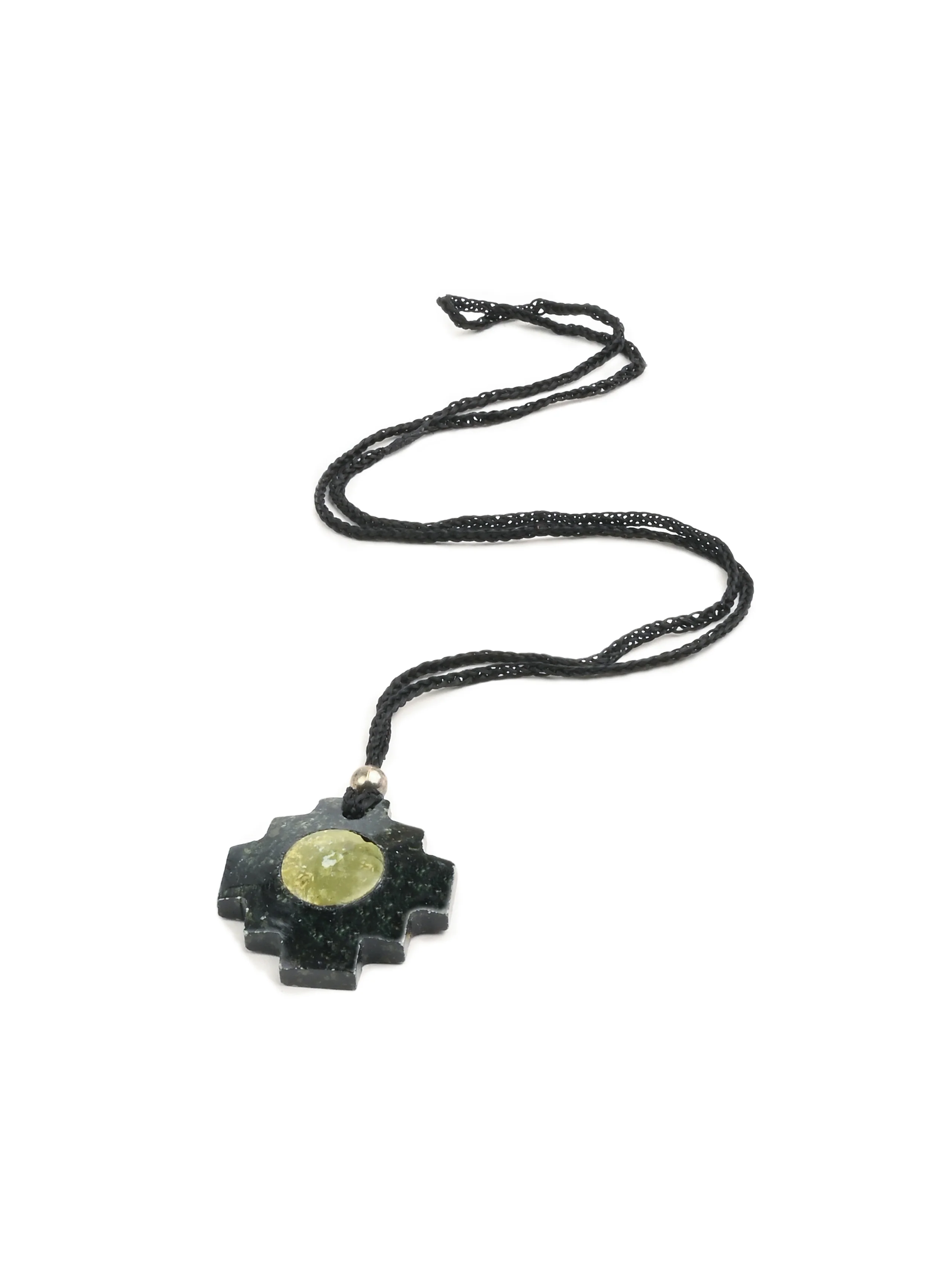 Peruvian Chakana Necklace with Center Stone - Image 19