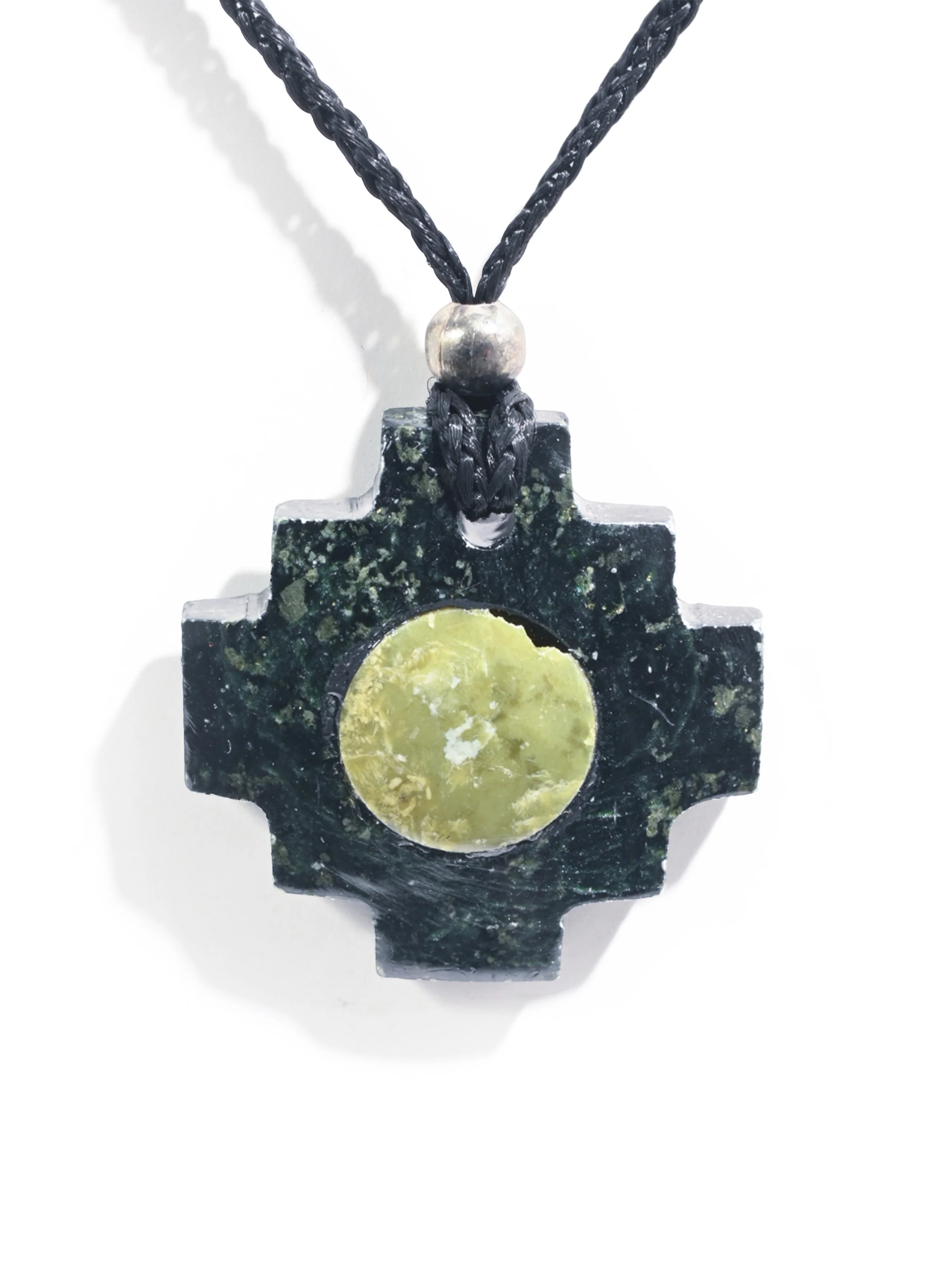 Peruvian Chakana Necklace with Center Stone - Image 20