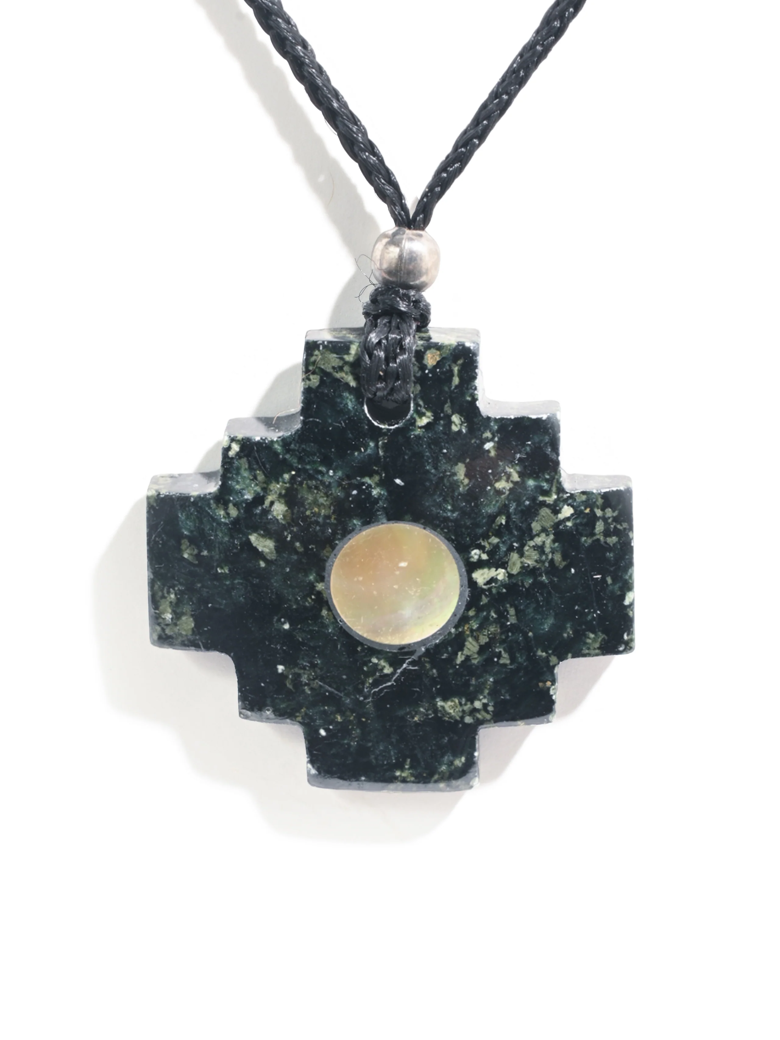 Peruvian Chakana Necklace with Center Stone - Image 23
