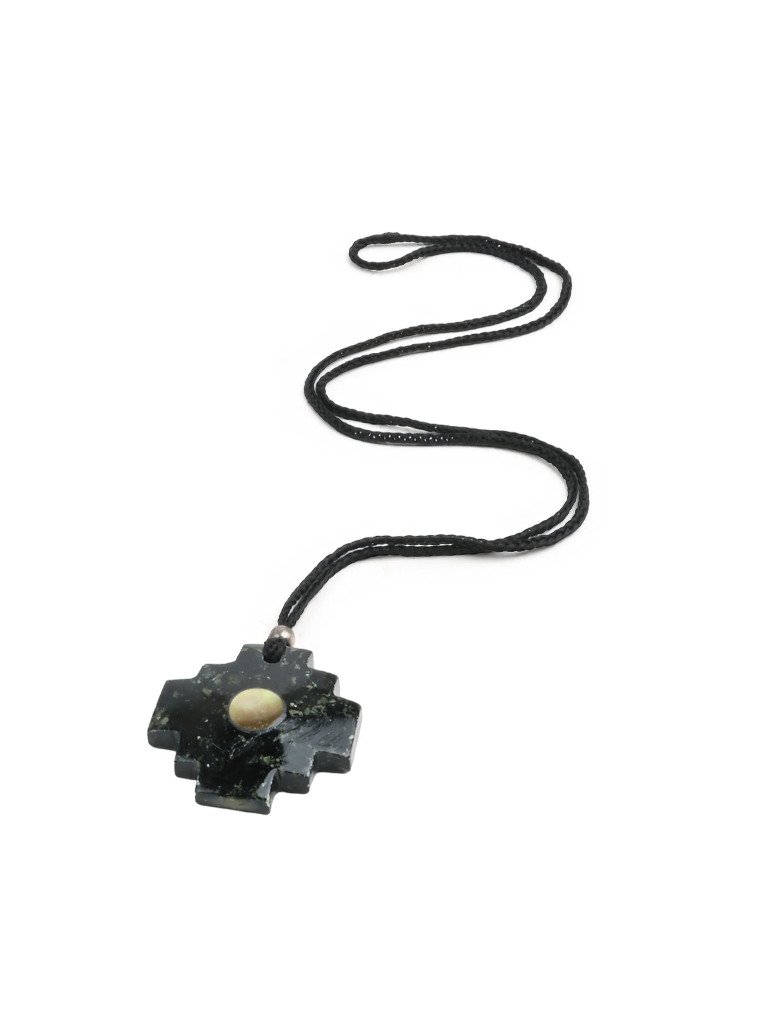 Peruvian Chakana Necklace with Center Stone - Image 24