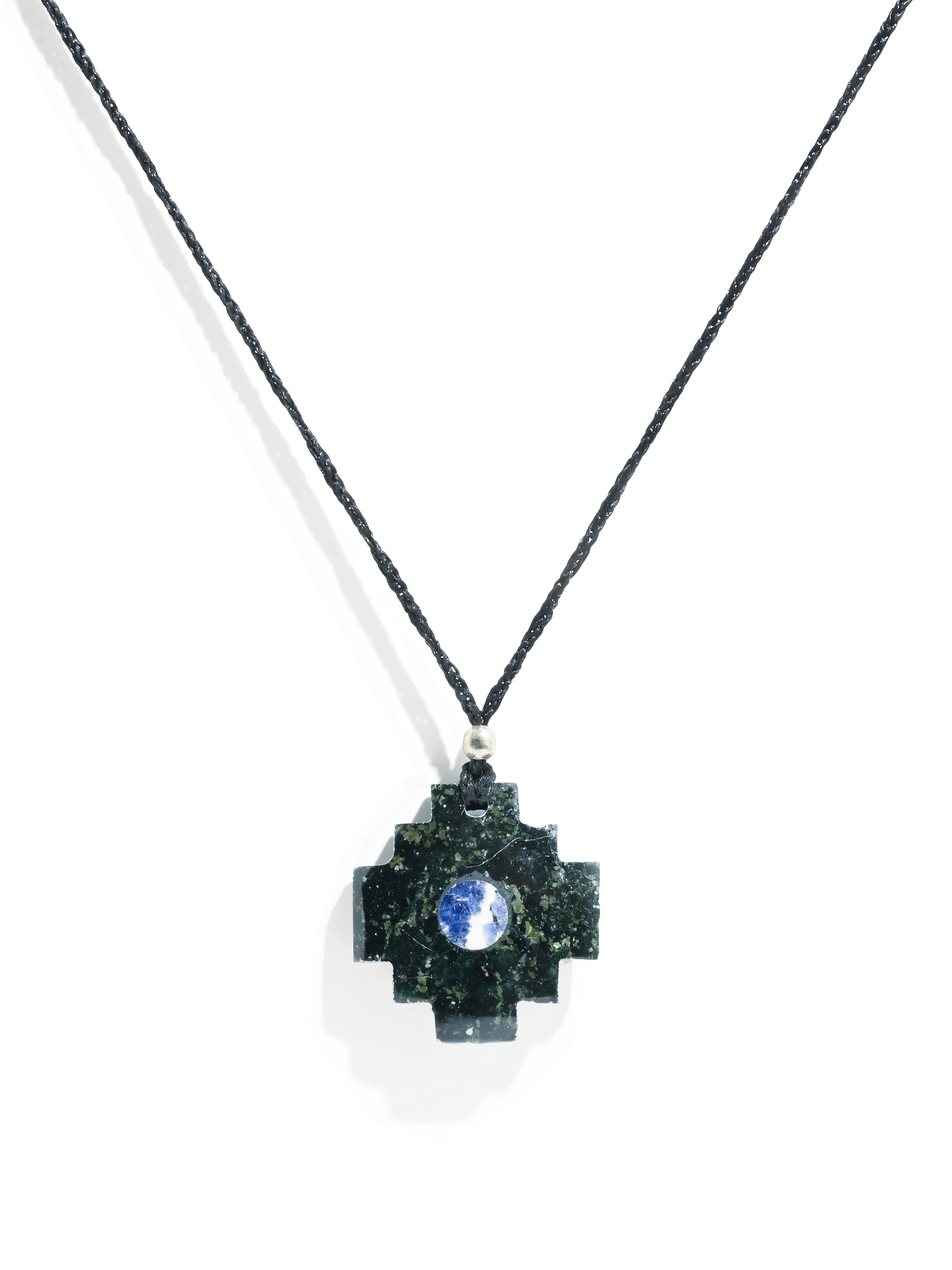 Peruvian Chakana Necklace with Center Stone - Image 5