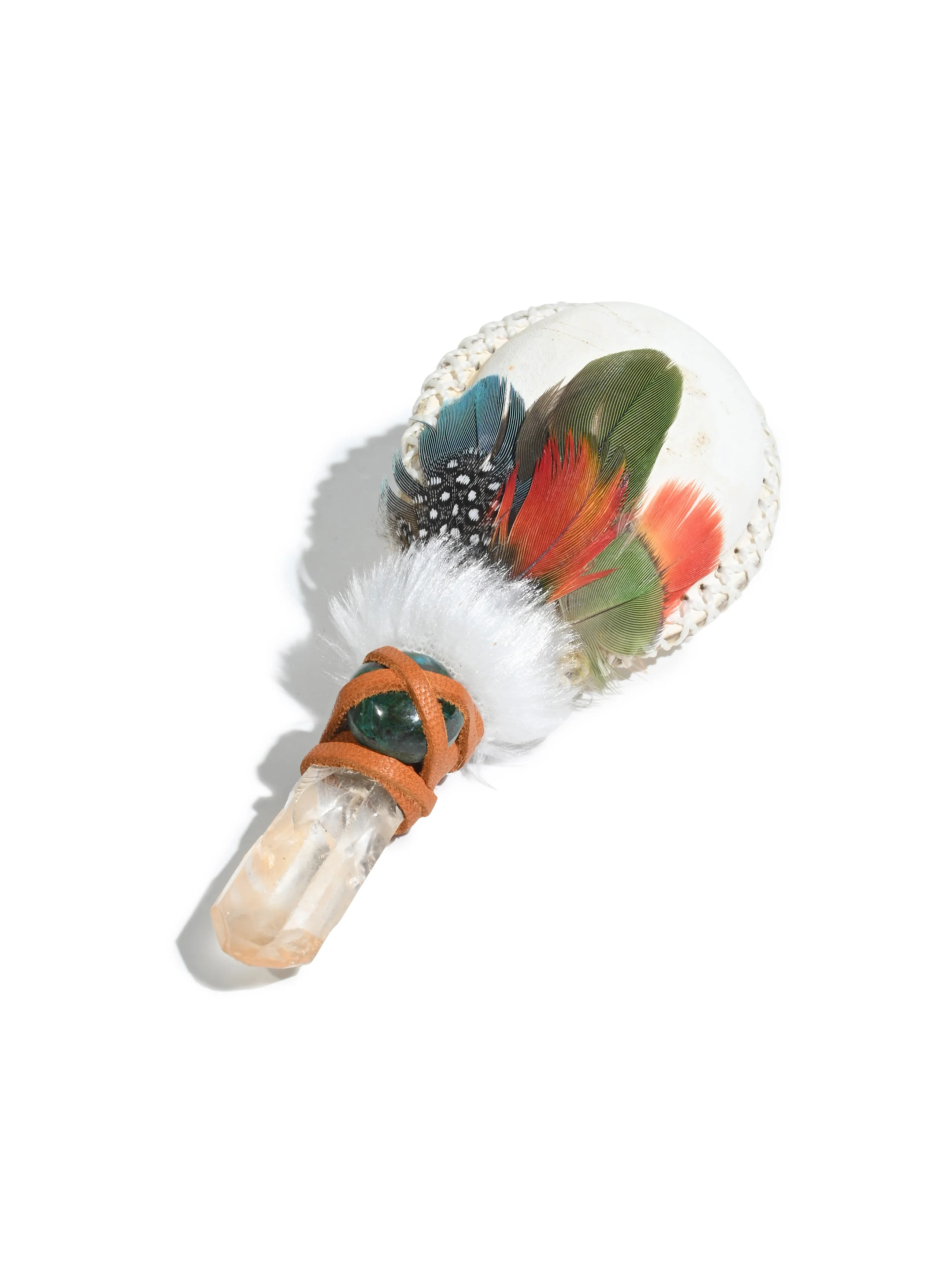 Peruvian Chrysocolla Rattle - Image 4