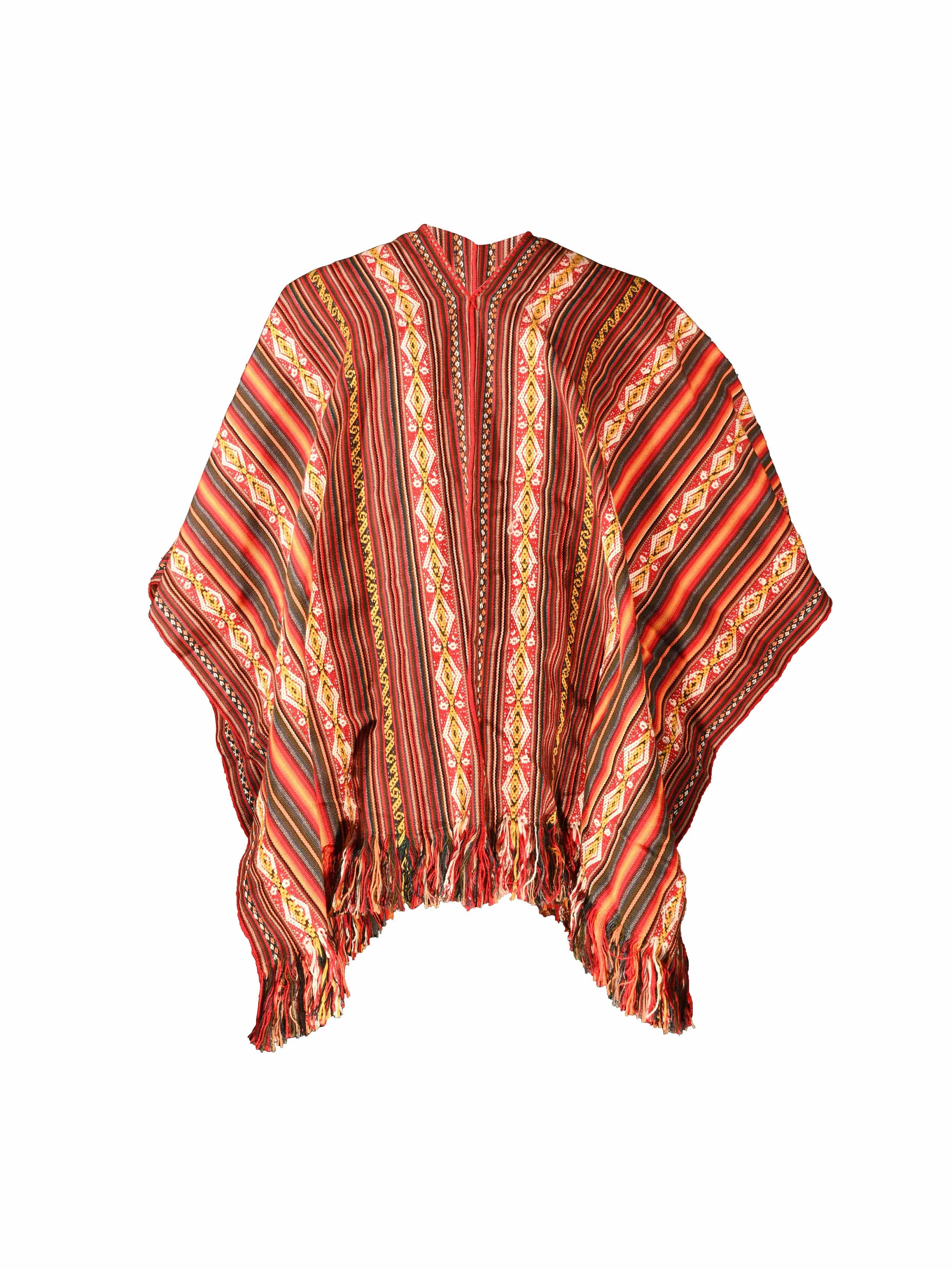 Peruvian Poncho - Kinsa Pata - Image 5