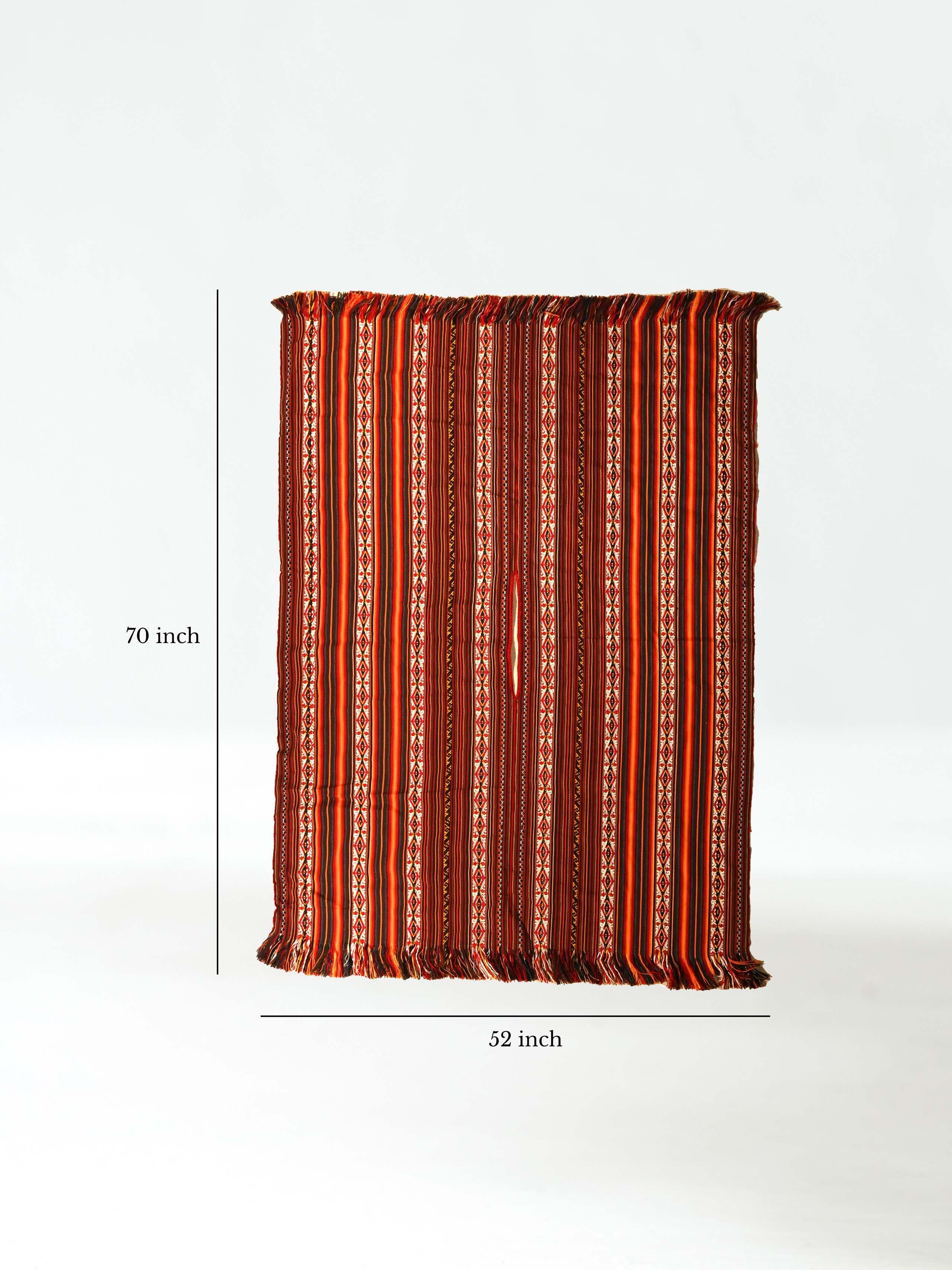 Peruvian Poncho - Kinsa Pata - Image 7