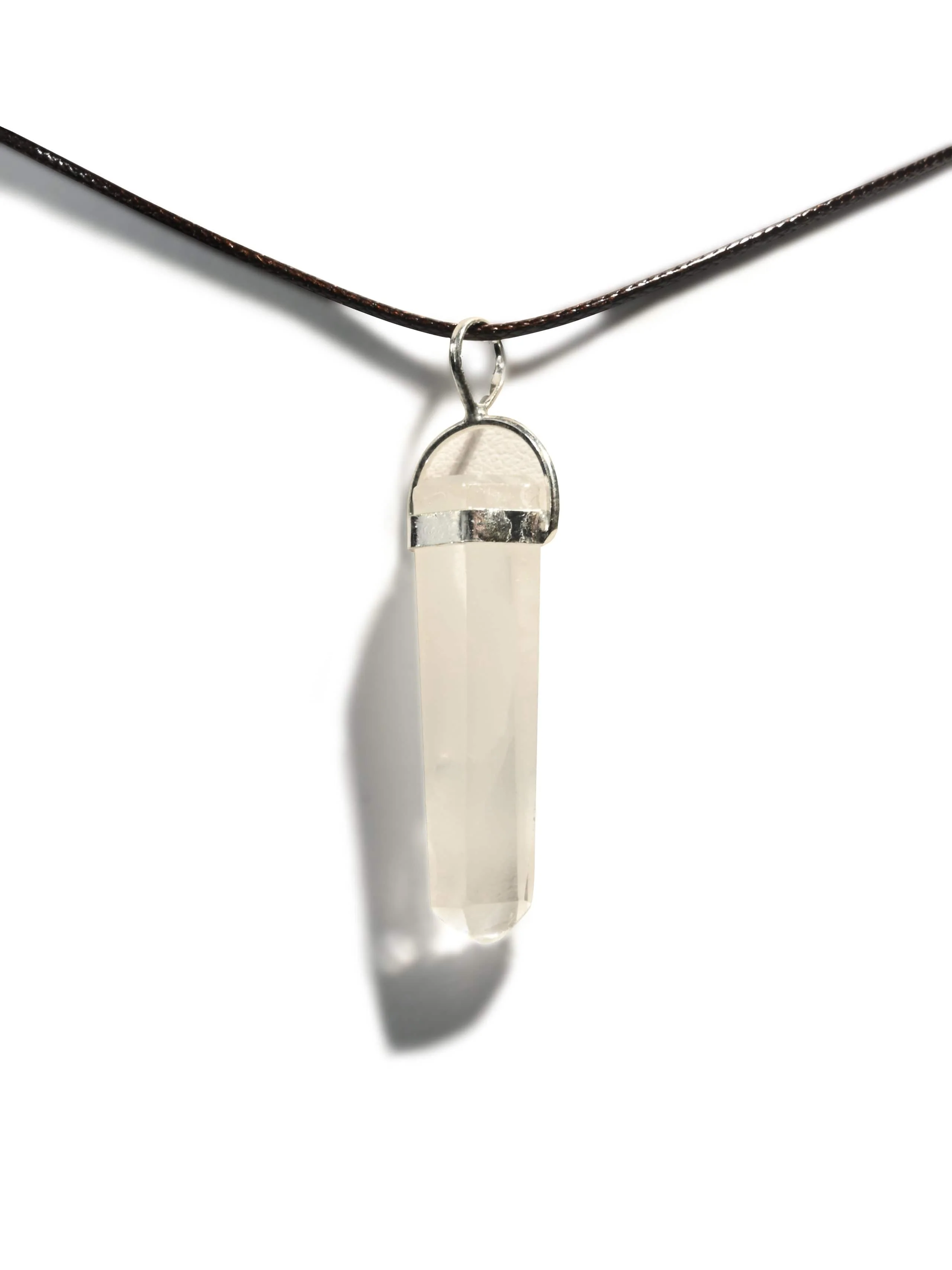 Phantom Quartz Pendant Necklace - Image 3