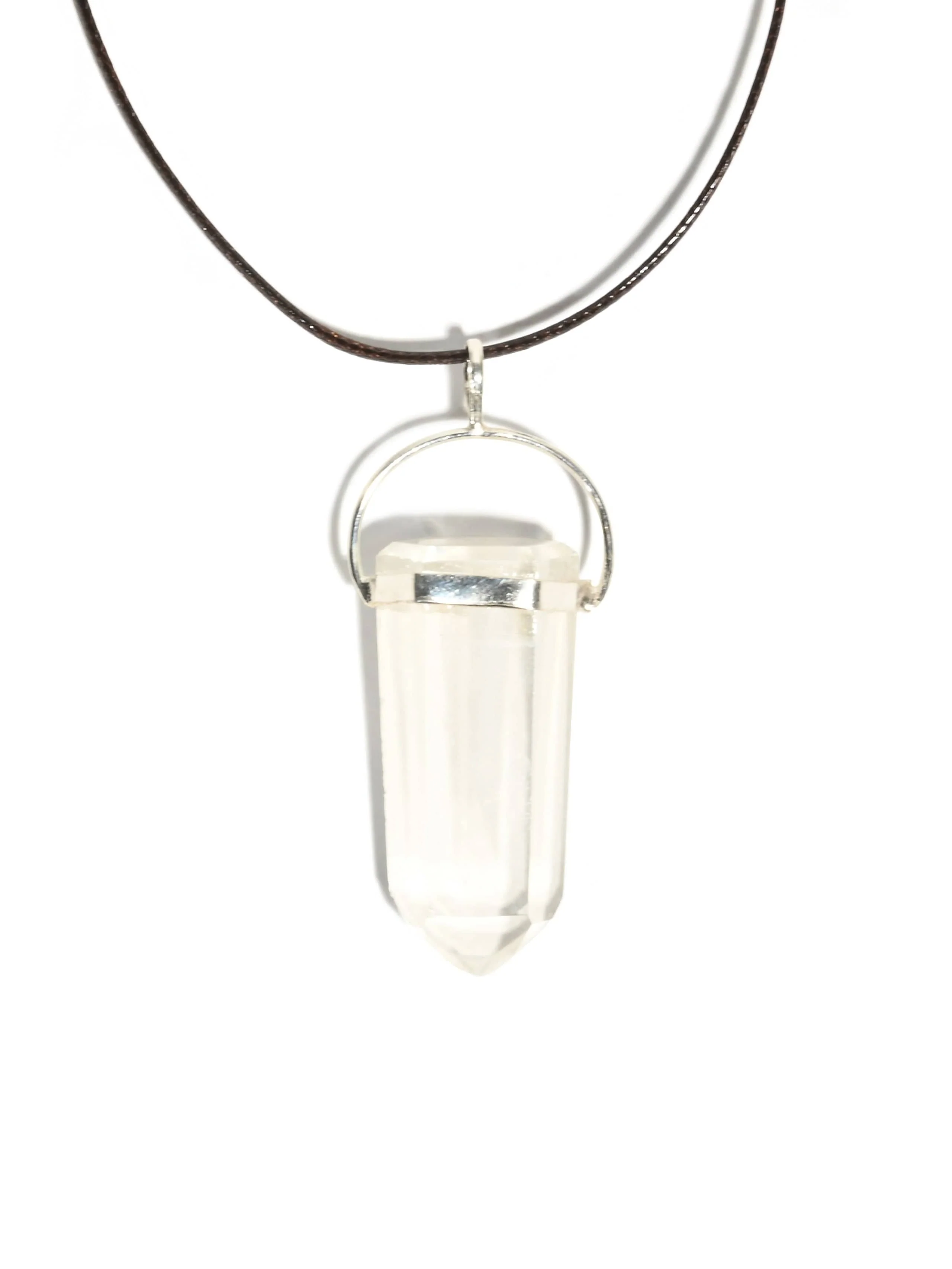 Phantom Quartz Pendant Necklace - Image 4