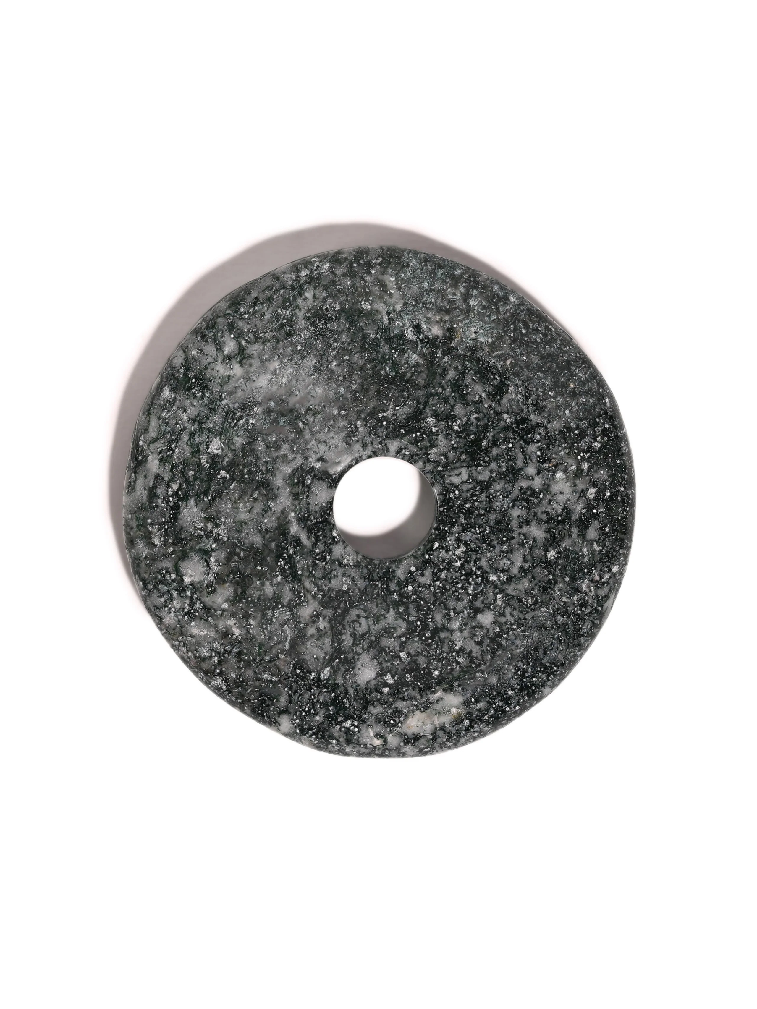 Pi Stone - Green Moss Agate - Image 2