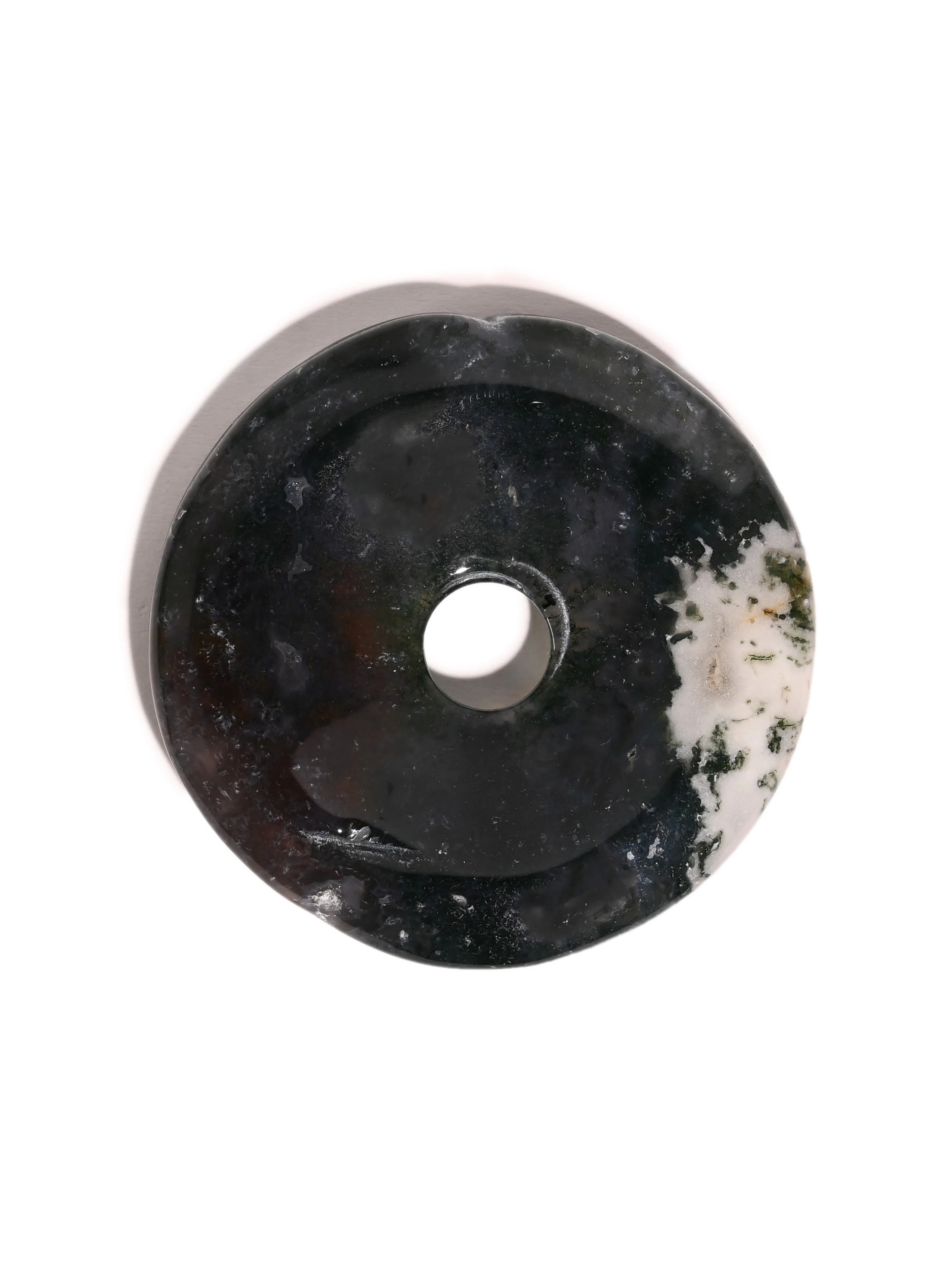 Pi Stone - Green Moss Agate - Image 3