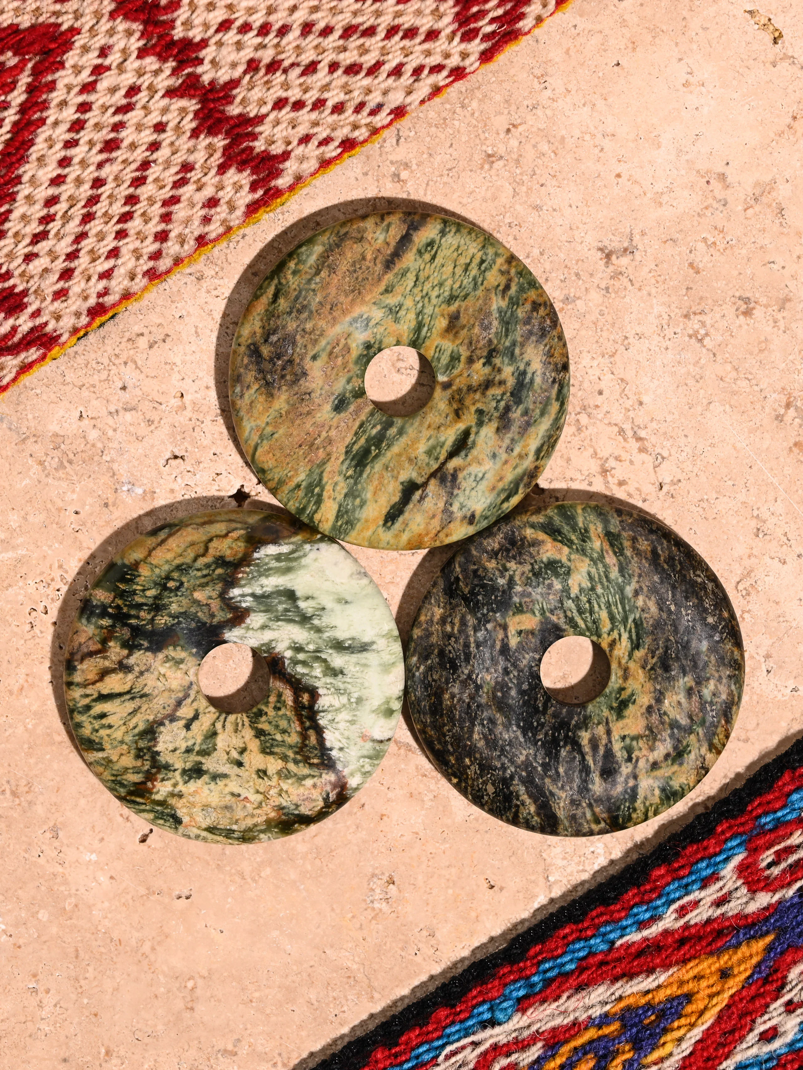 Pi Stone - Rainforest Jasper
