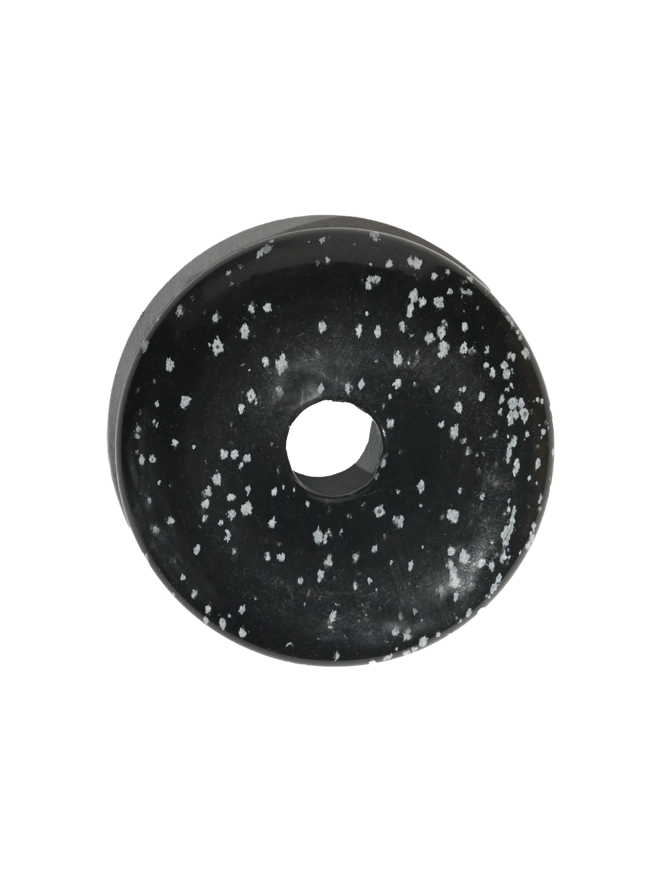 Pi Stone - Snow Flake Obsidian - Image 2