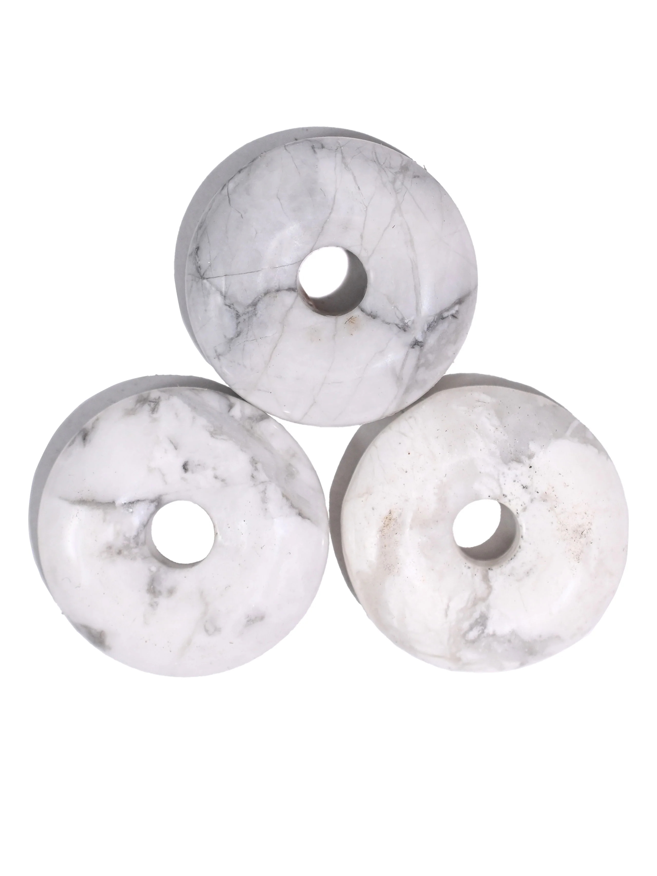 Pi Stone - White Howlite - Image 5