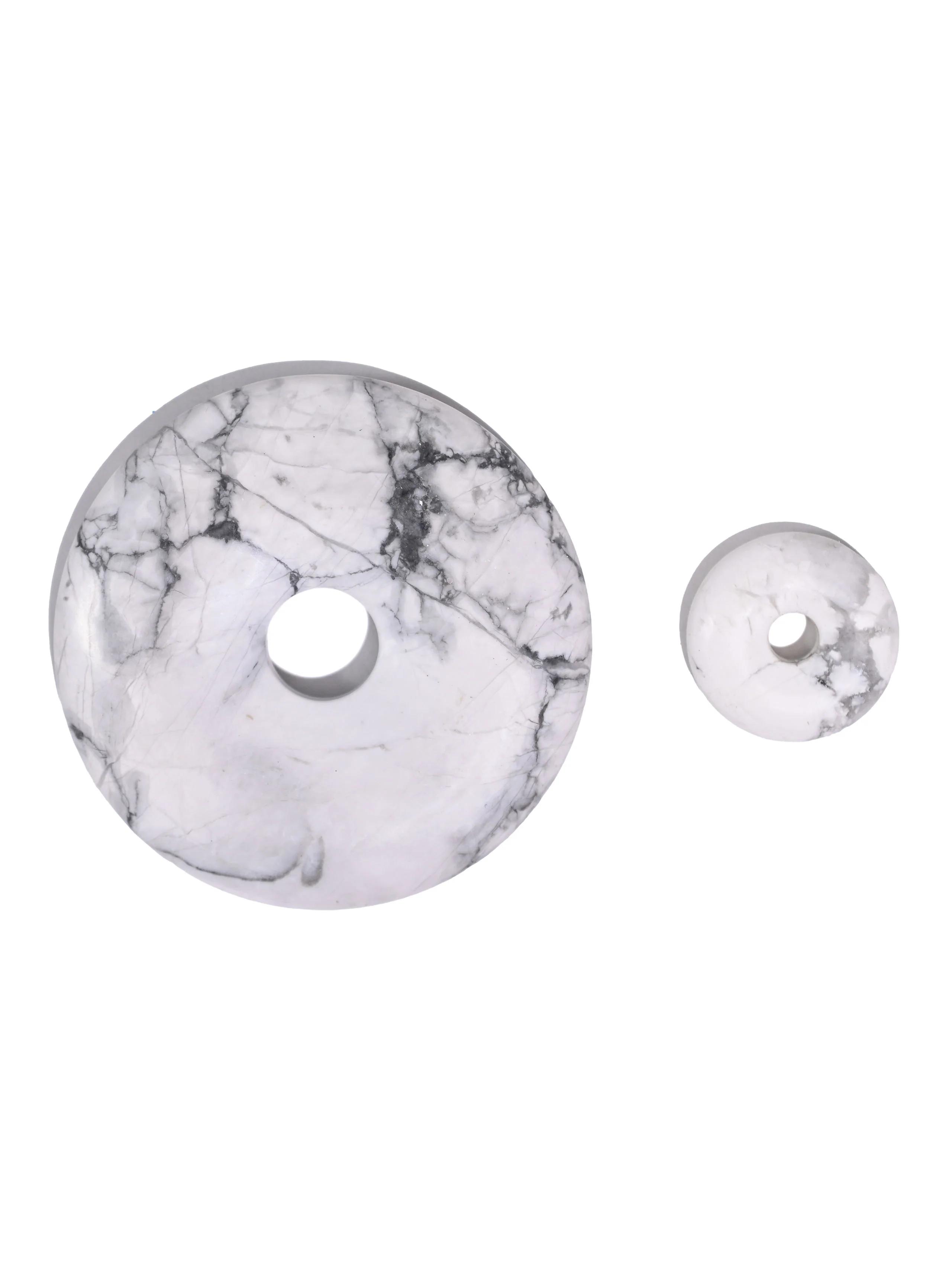 Pi Stone - White Howlite - Image 8
