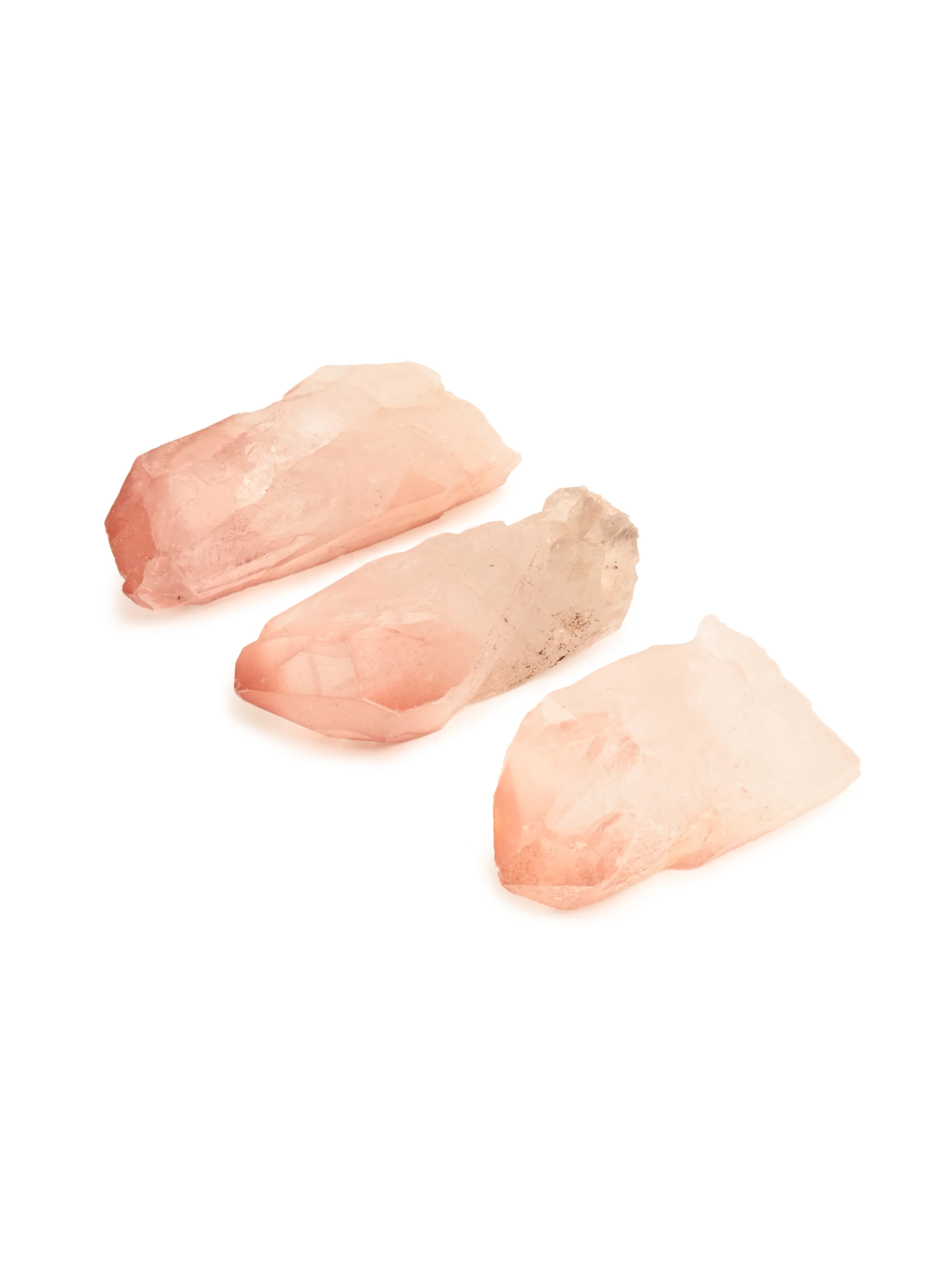 Pink Lemurian Rough Quartz Points - Image 10