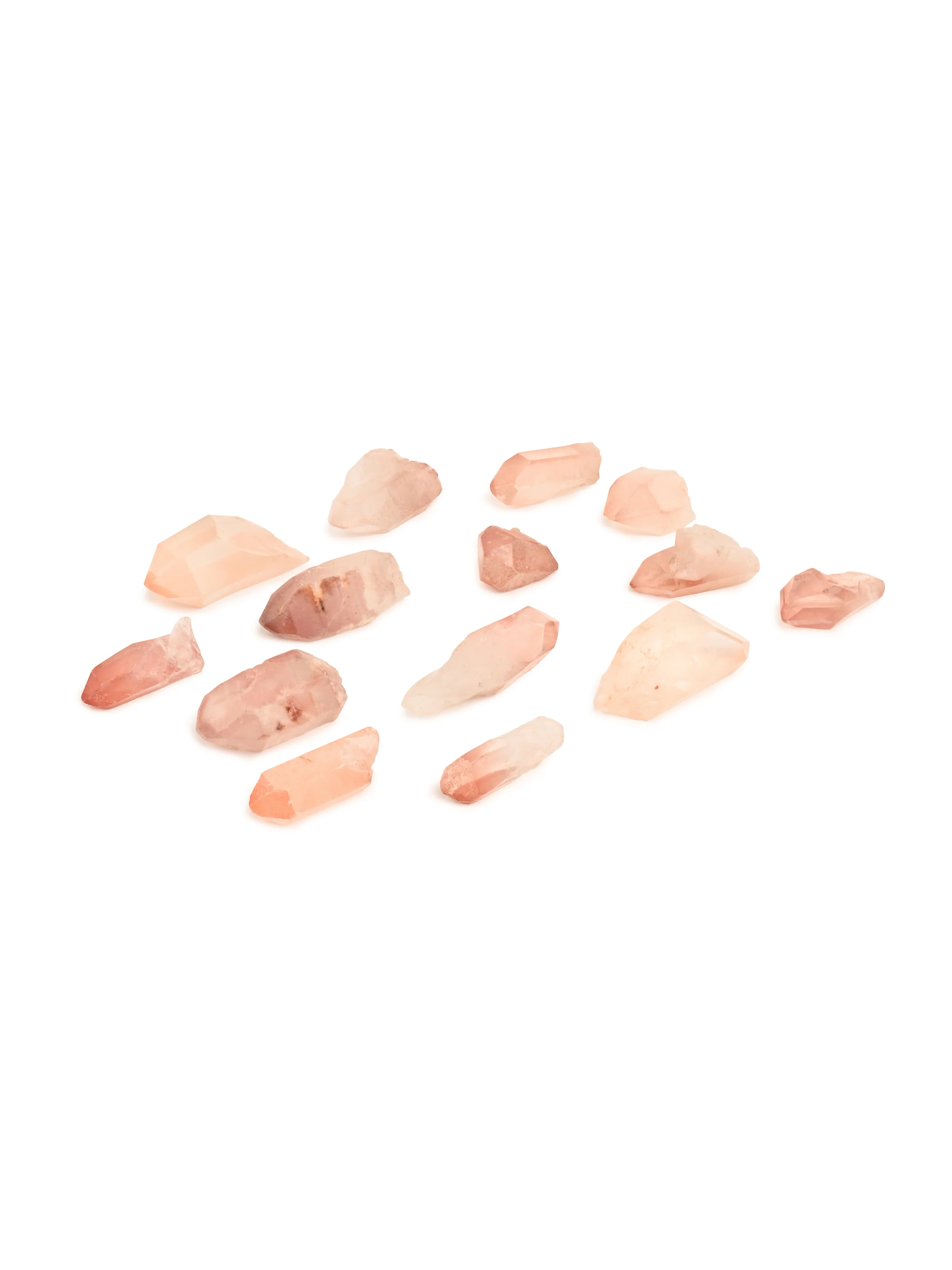 Pink Lemurian Rough Quartz Points - Image 3