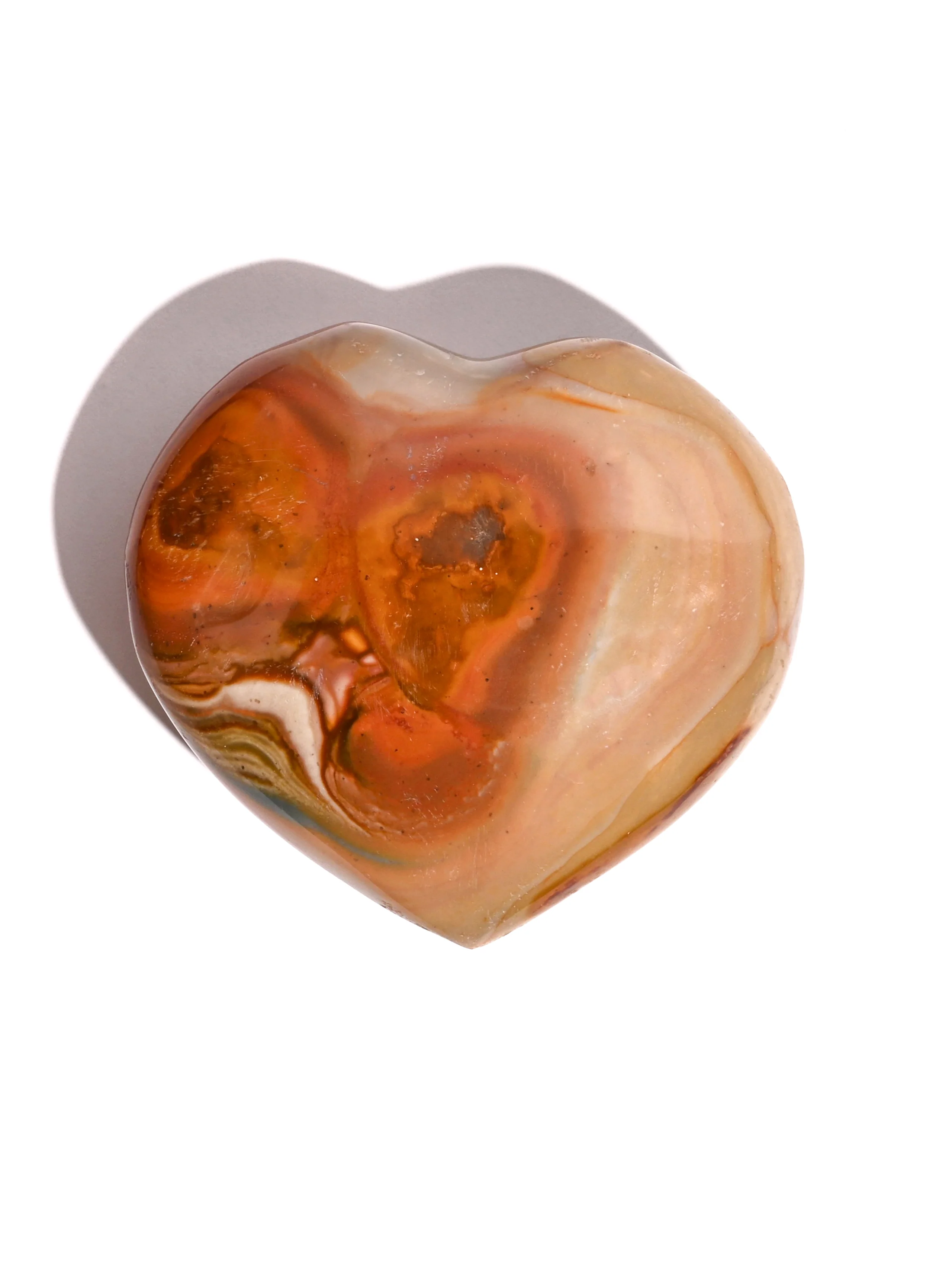 Polychrome Jasper Heart - Image 11