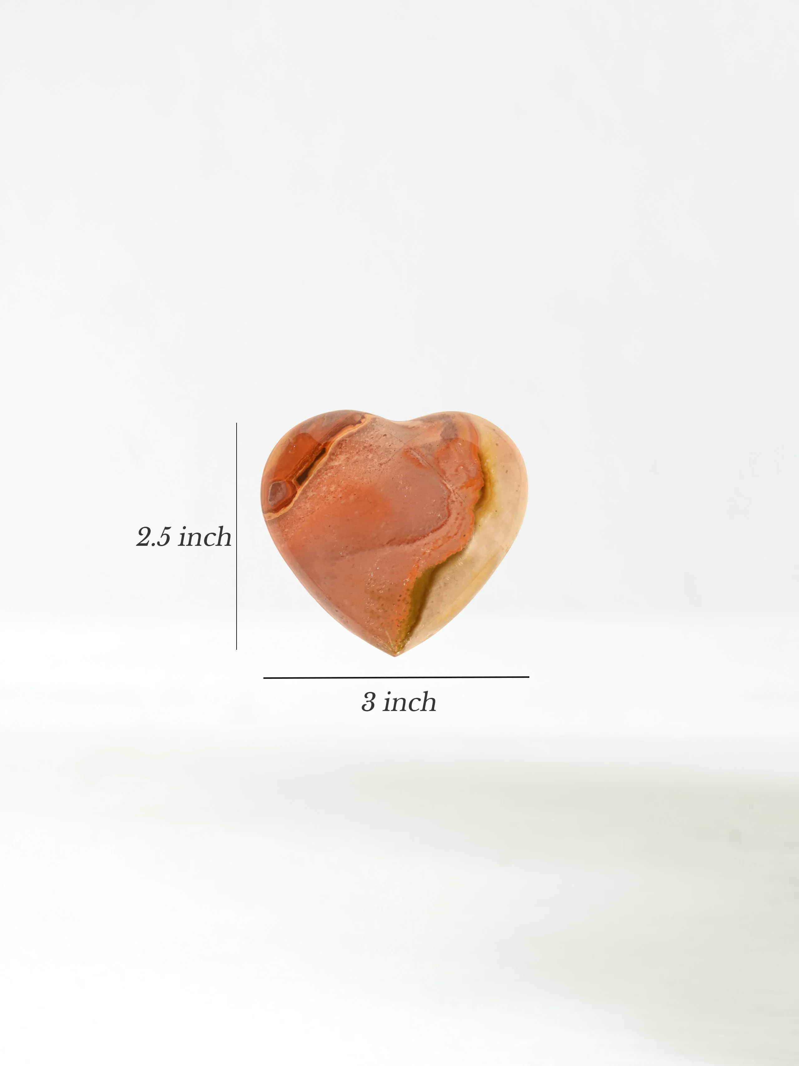 Polychrome Jasper Heart - Image 12