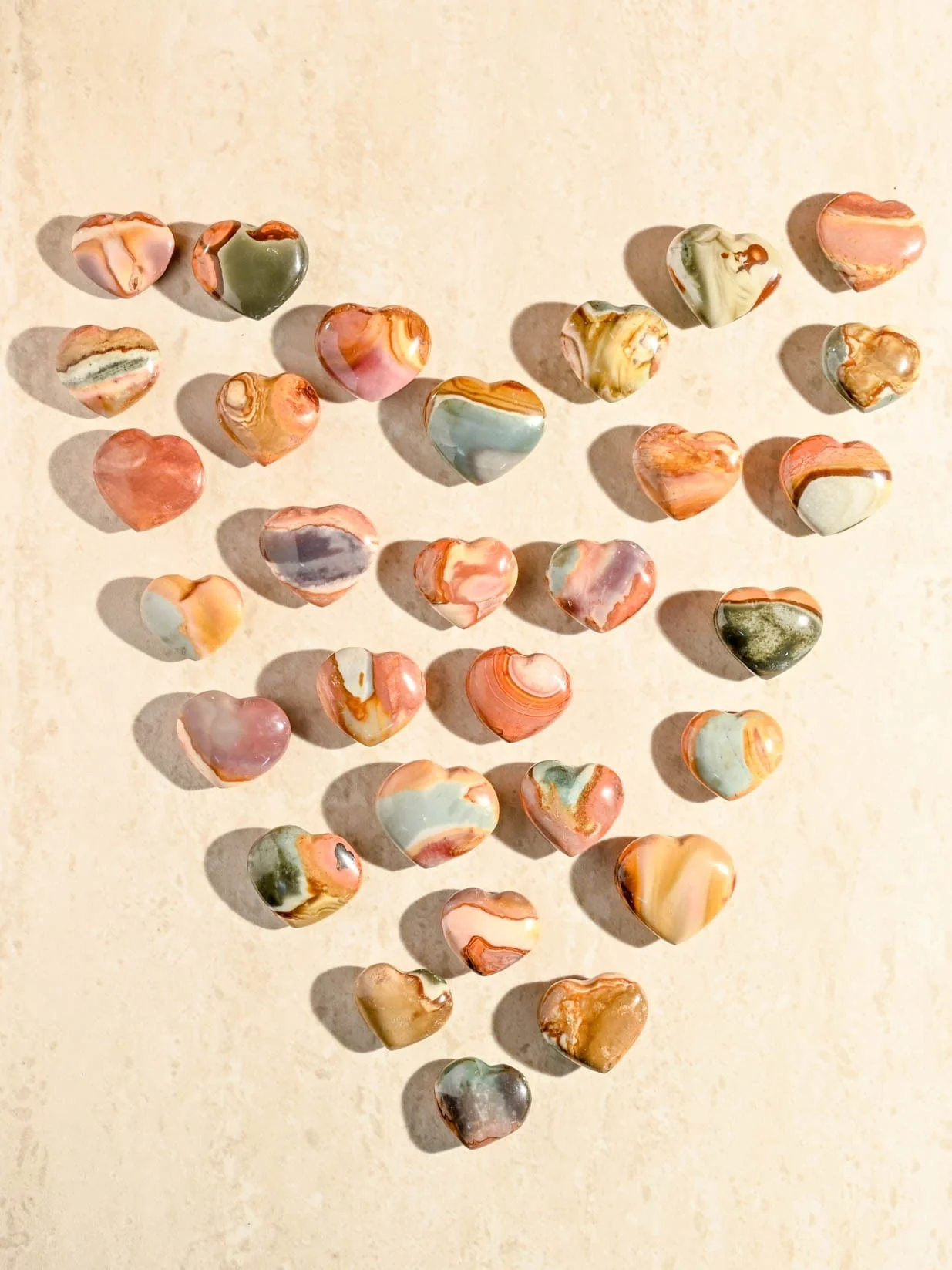 Polychrome Jasper Heart - Image 2