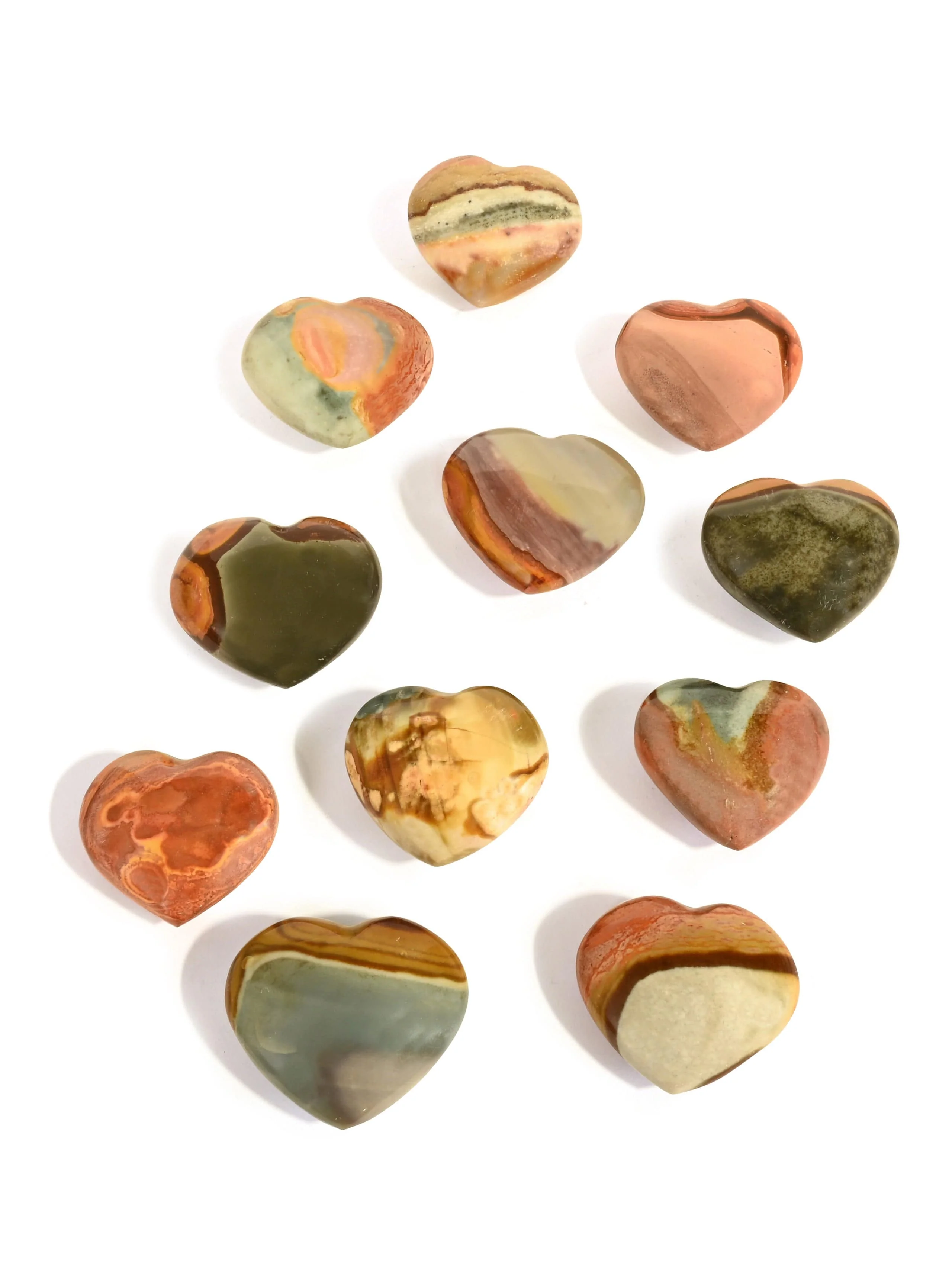 Polychrome Jasper Heart - Image 6