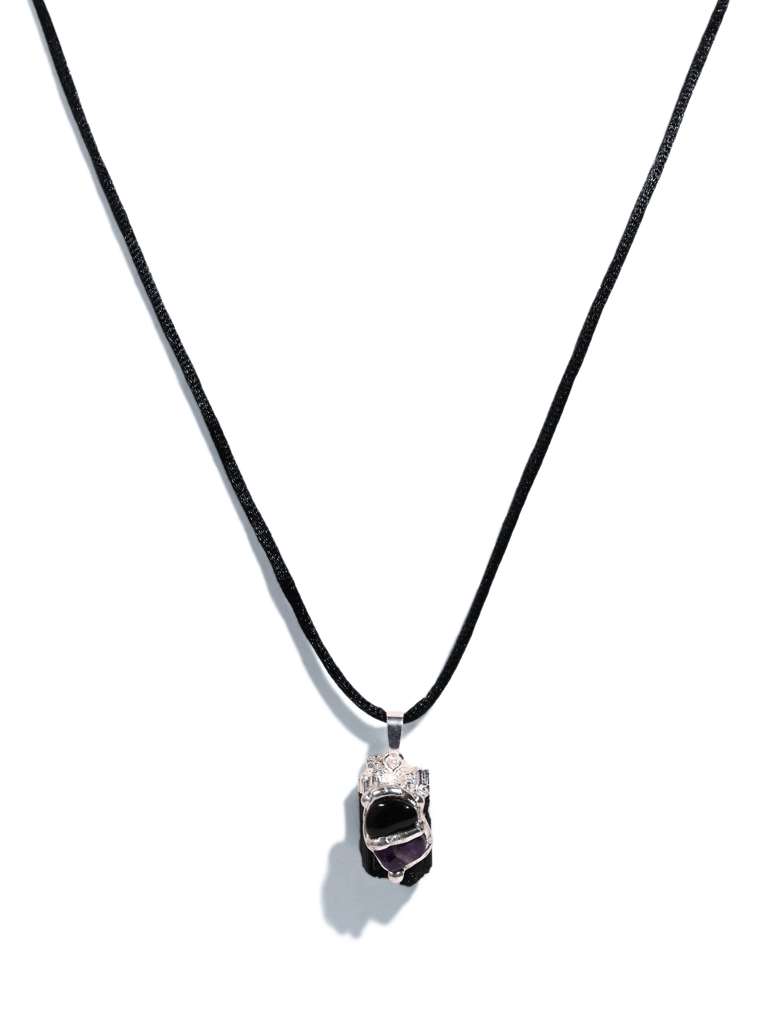 Protection Black Tourmaline Gem Drop Pendant - Image 7