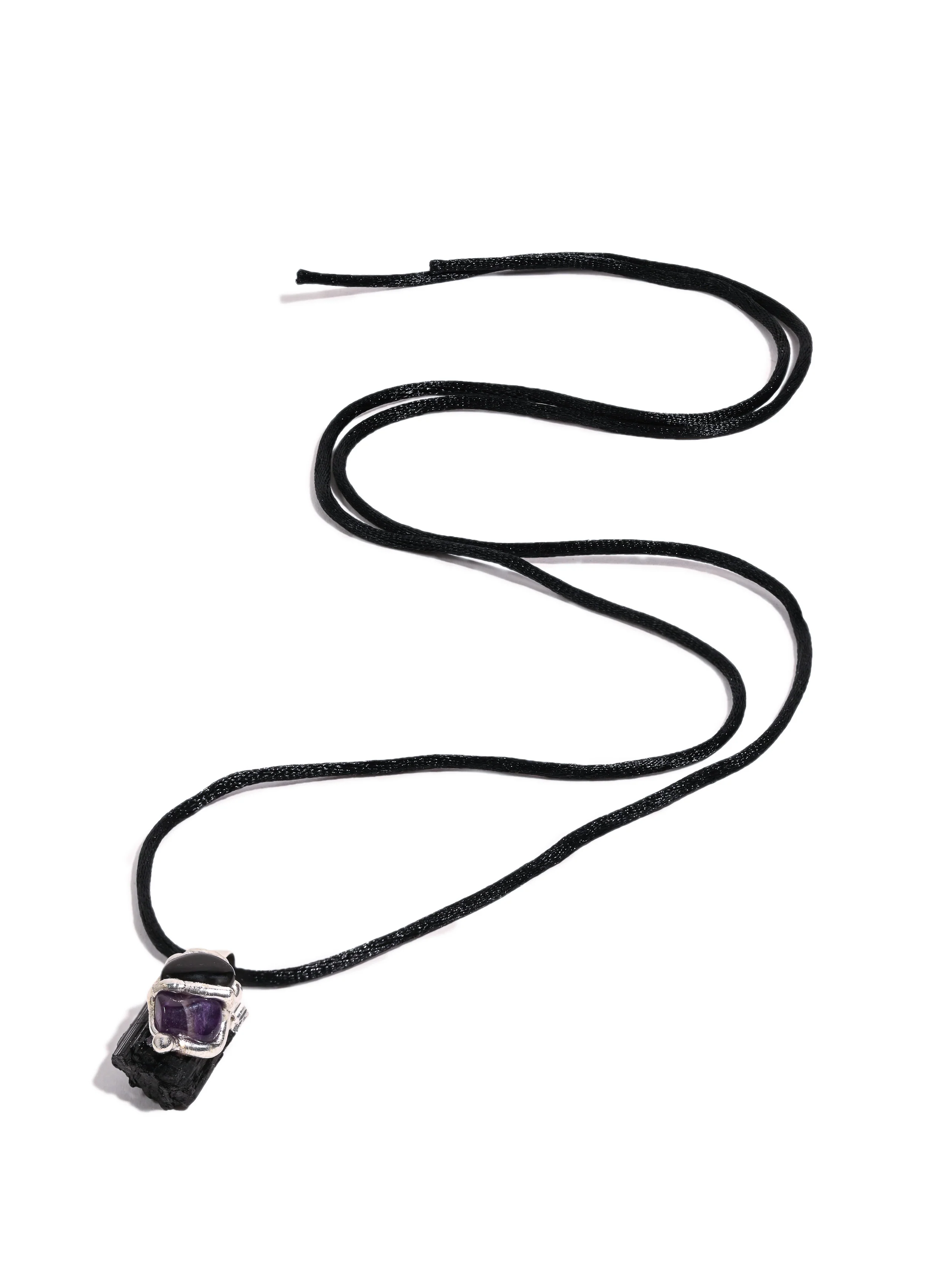 Protection Black Tourmaline Gem Drop Pendant - Image 8